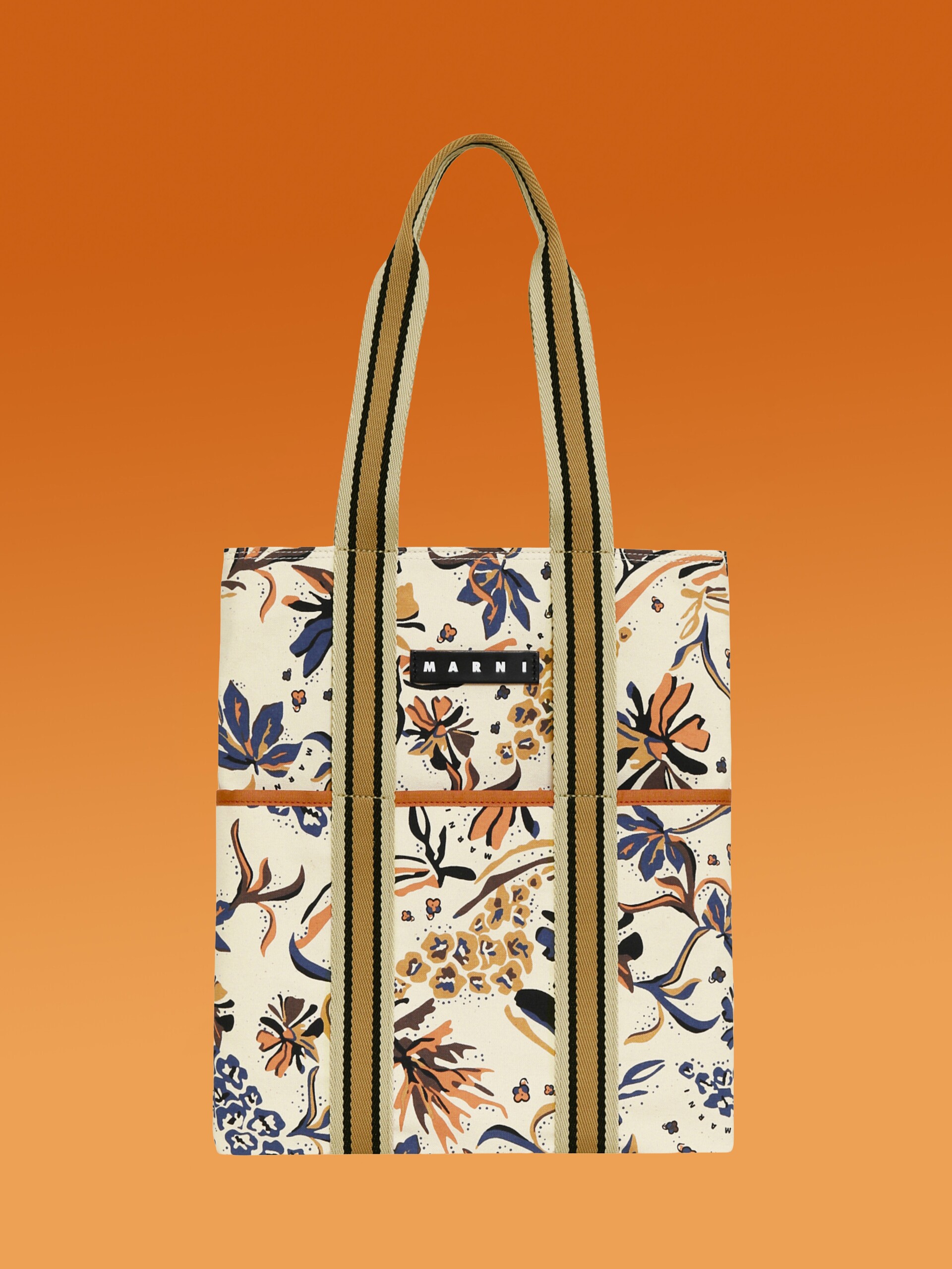 キャラメル MARNI MARKET Canvas Tote | Marni