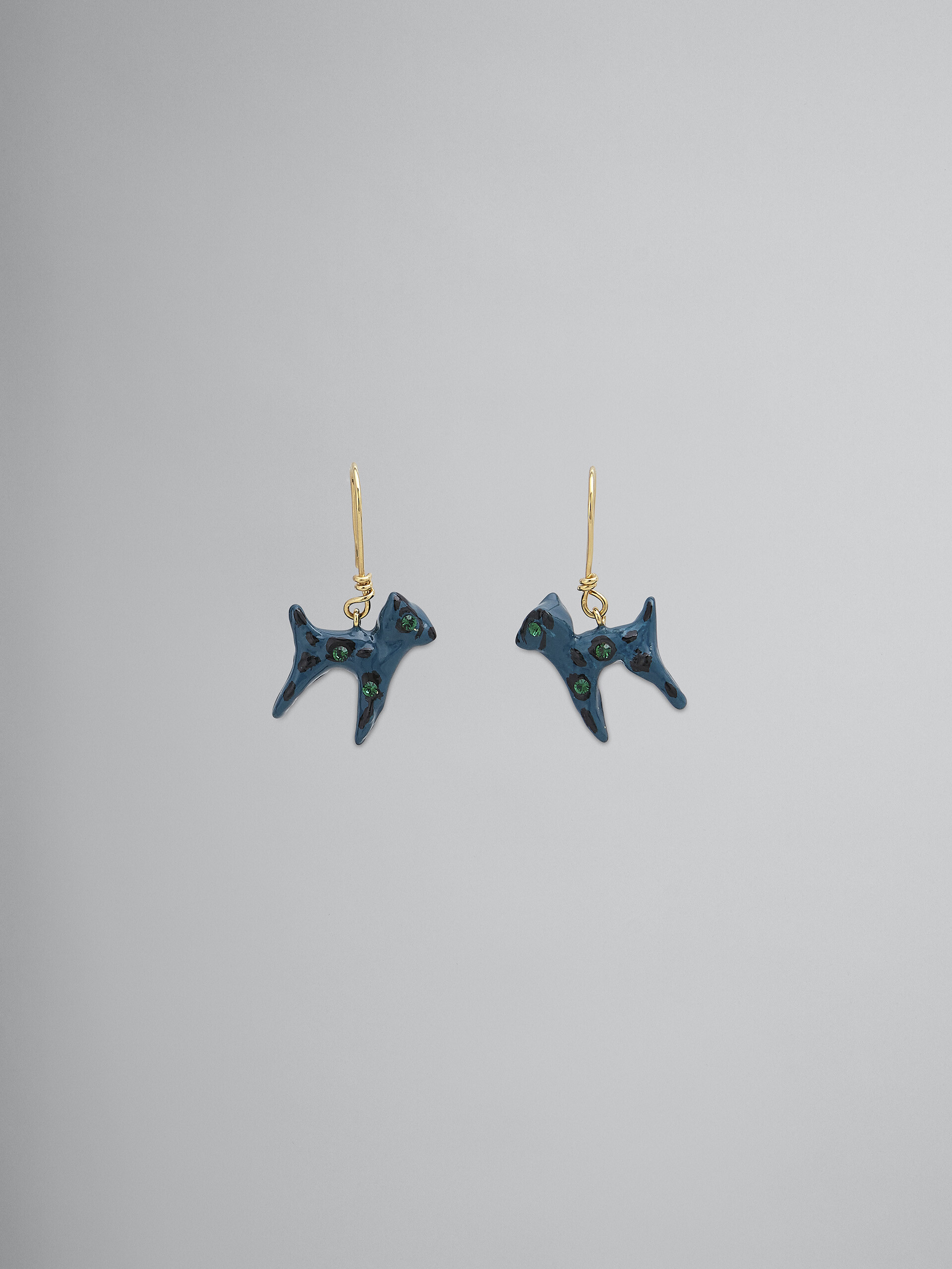 PLAYFUL blue earrings - Earrings - Image 1