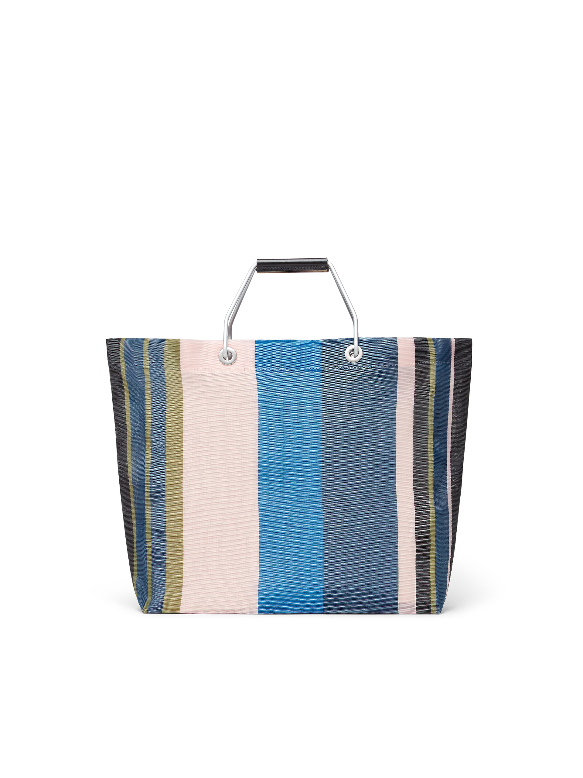 MARNI MARKET STRIPE multicolor blue bag Marni