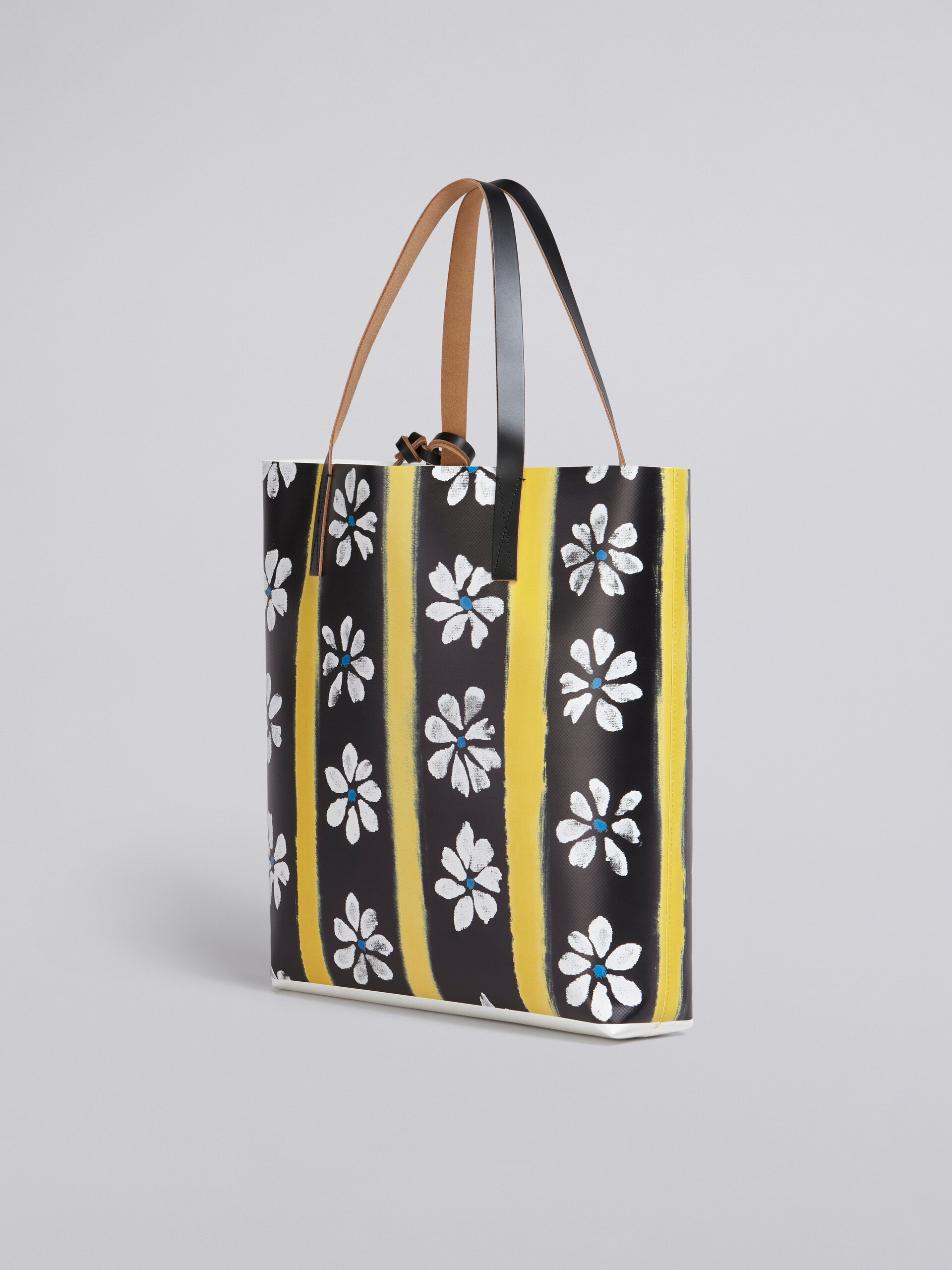 Black Daisy Lane print shopping bag - Shopping Bags - Image 3