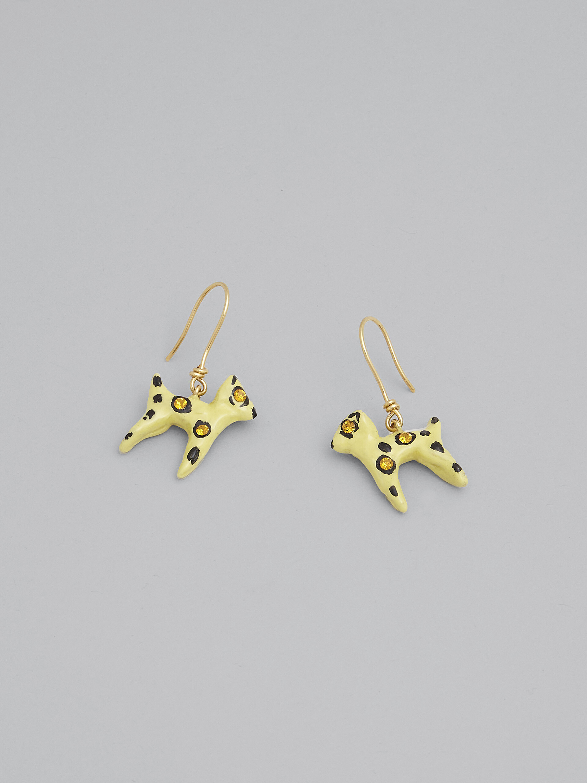 PLAYFUL yellow earrings - Earrings - Image 4
