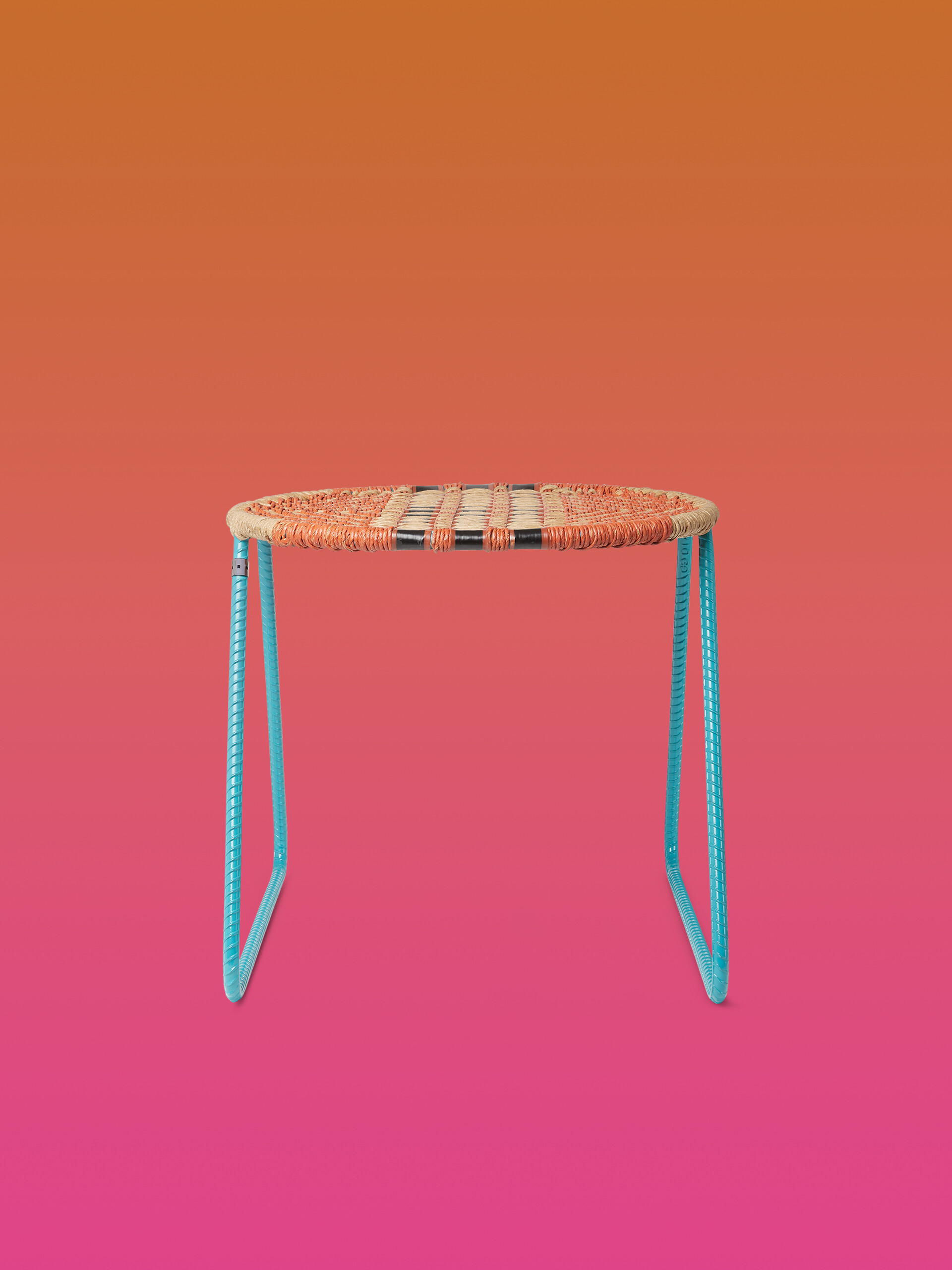 MARNI MARKET orange stool-table - Furniture - Image 1