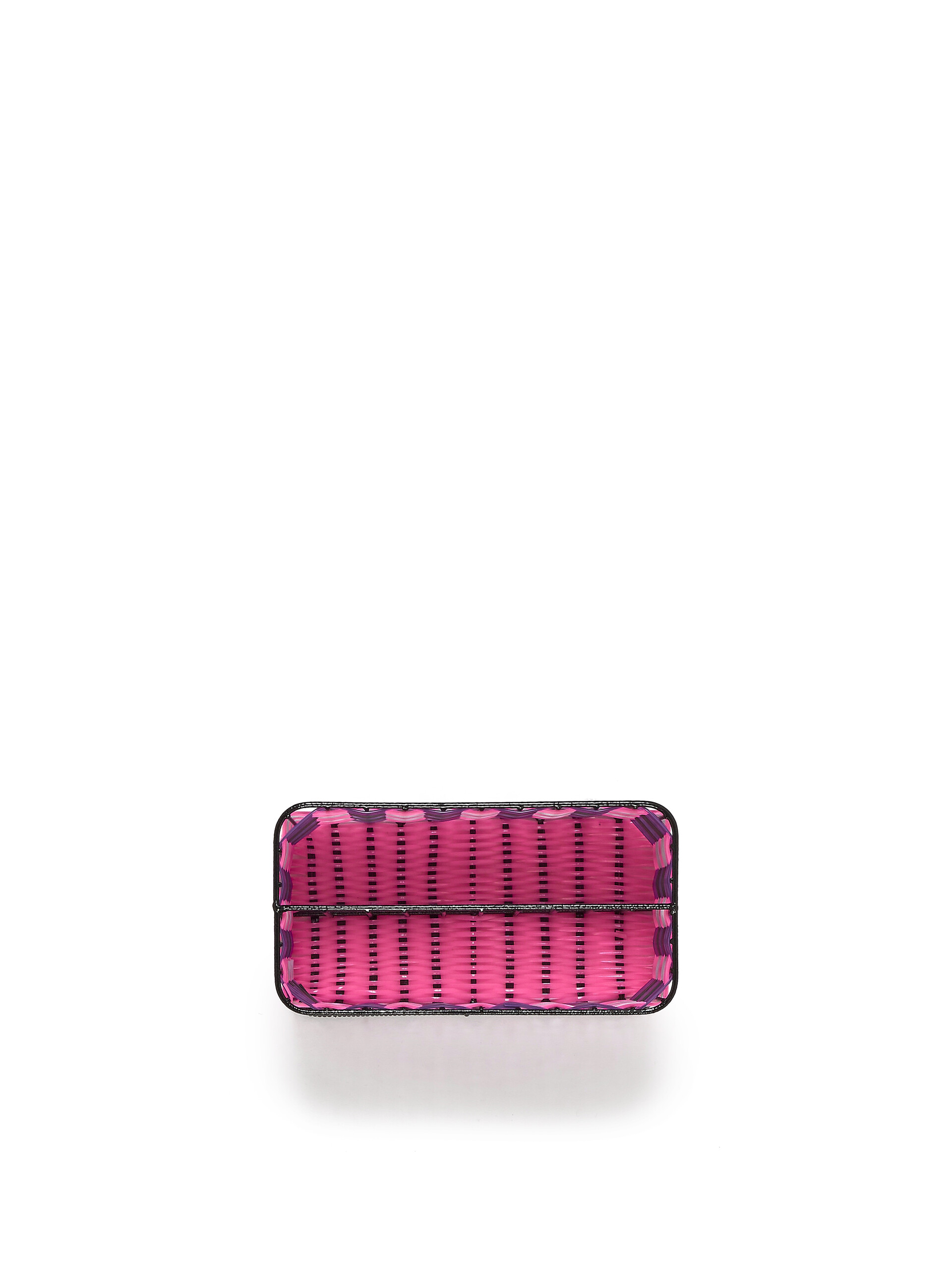 Pink MARNI MARKET woven cable cutlery basket - Accessories - Image 4