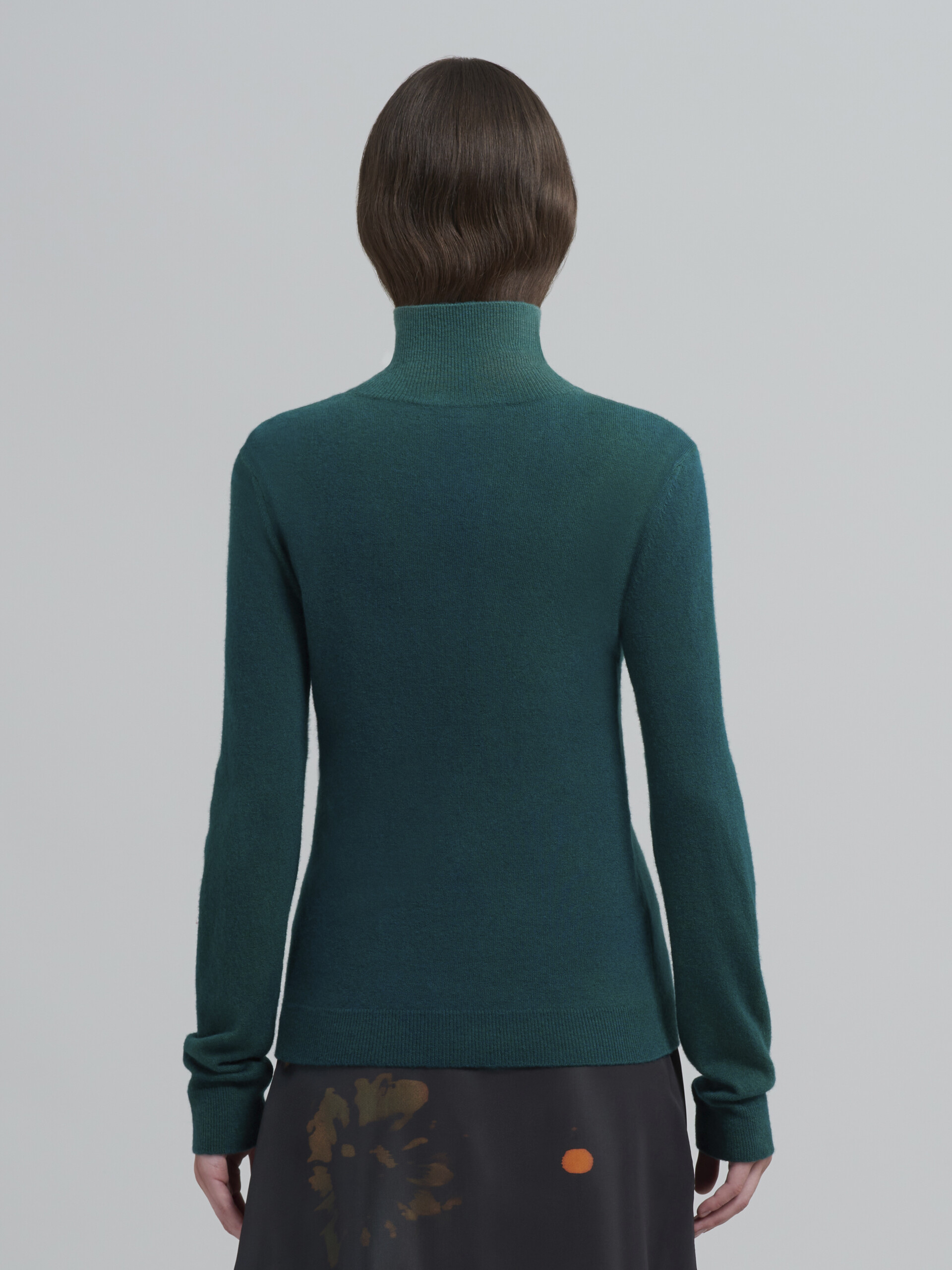 Hand-dyed virgin wool sweater - Pullovers - Image 3