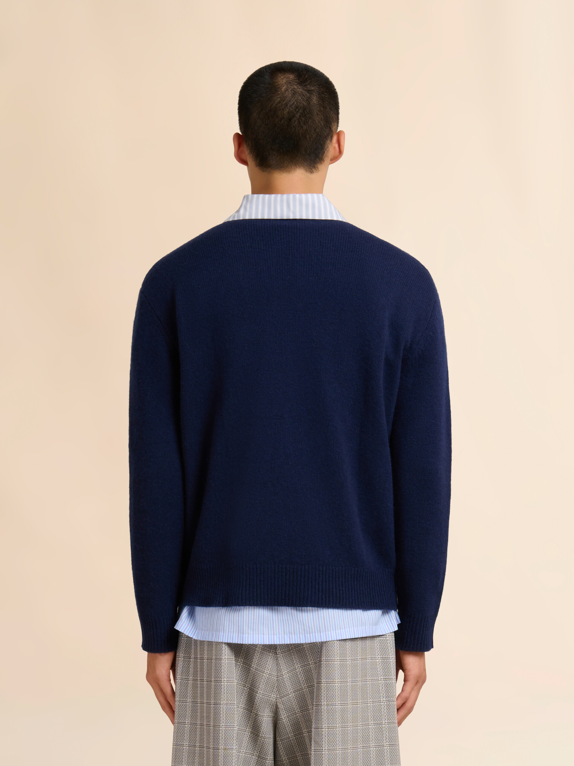 Blue cashmere jumper with Marni patch - Pullovers - Image 3