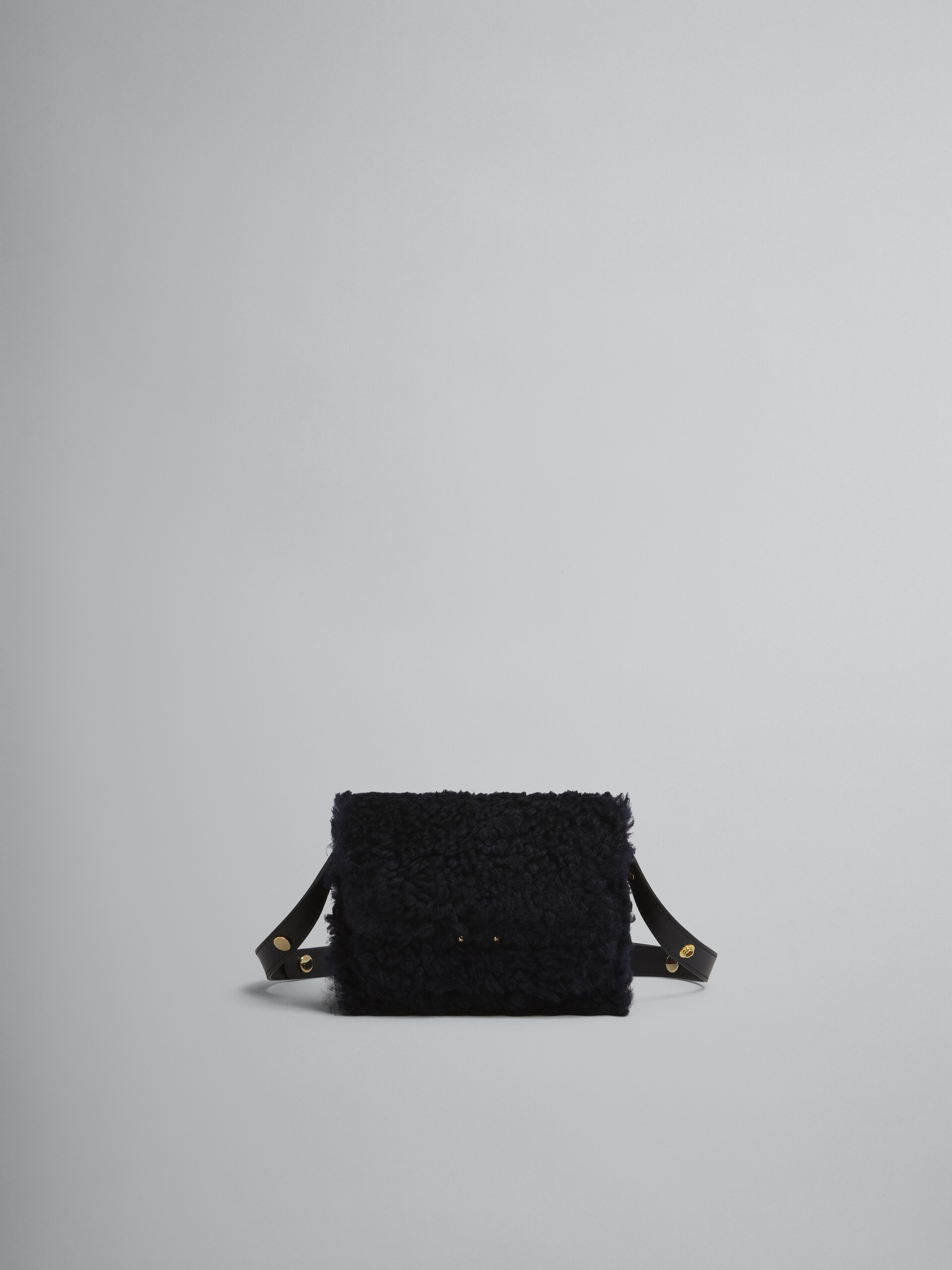 TRUNK bag in shearling and calfskin - Shoulder Bags - Image 1