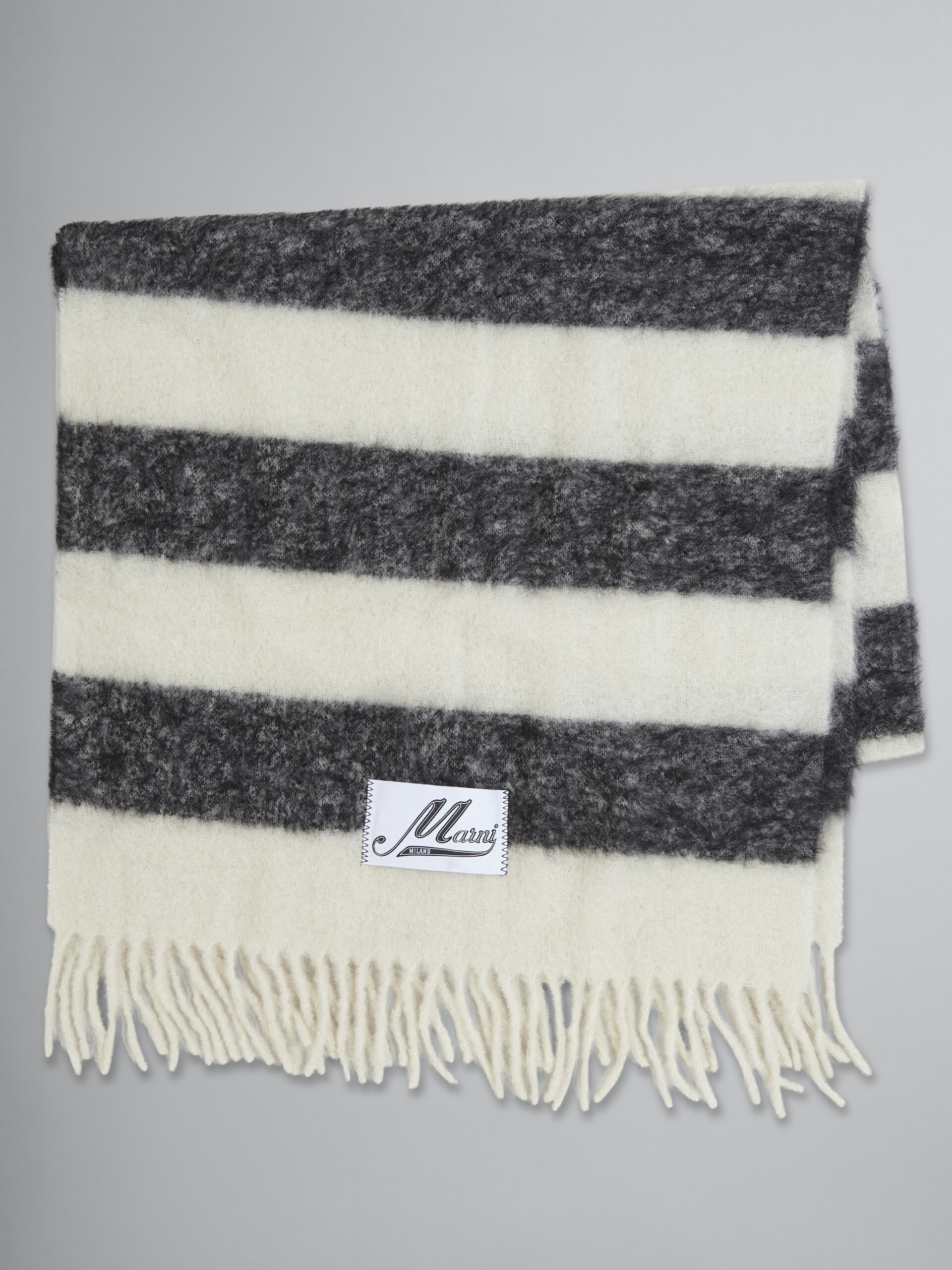 Brushed wool and mohair scarf - Other accessories - Image 1