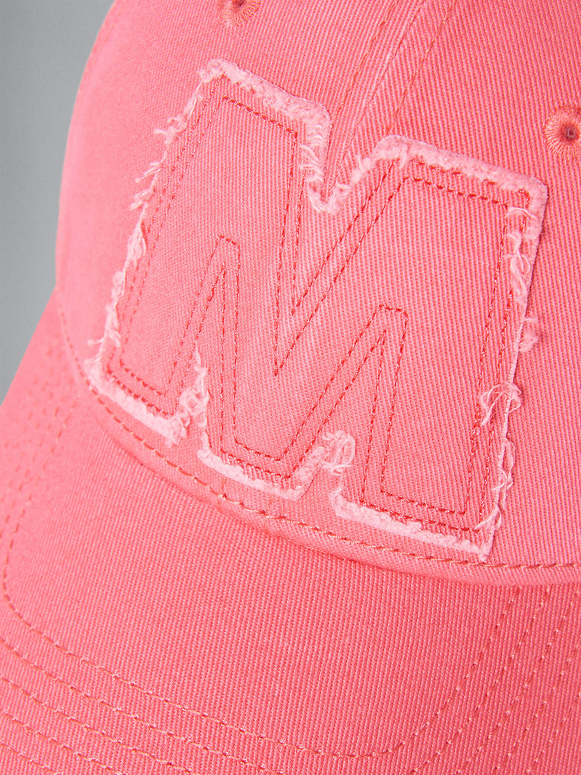 Gorra de béisbol fucsia con logotipo Big M - Gorras - Image 3