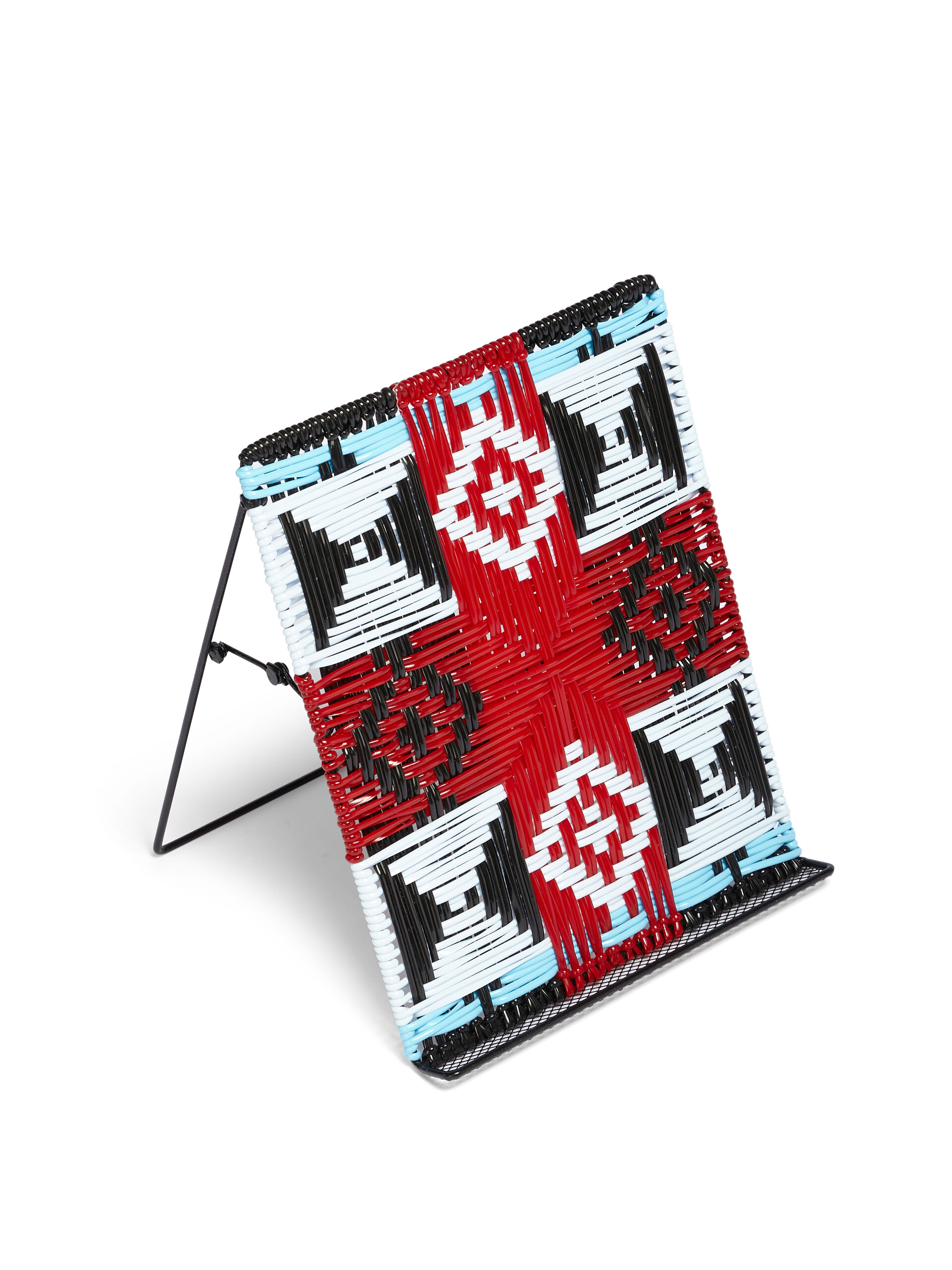 MARNI MARKET multicolor red woven iPad stand - Furniture - Image 4