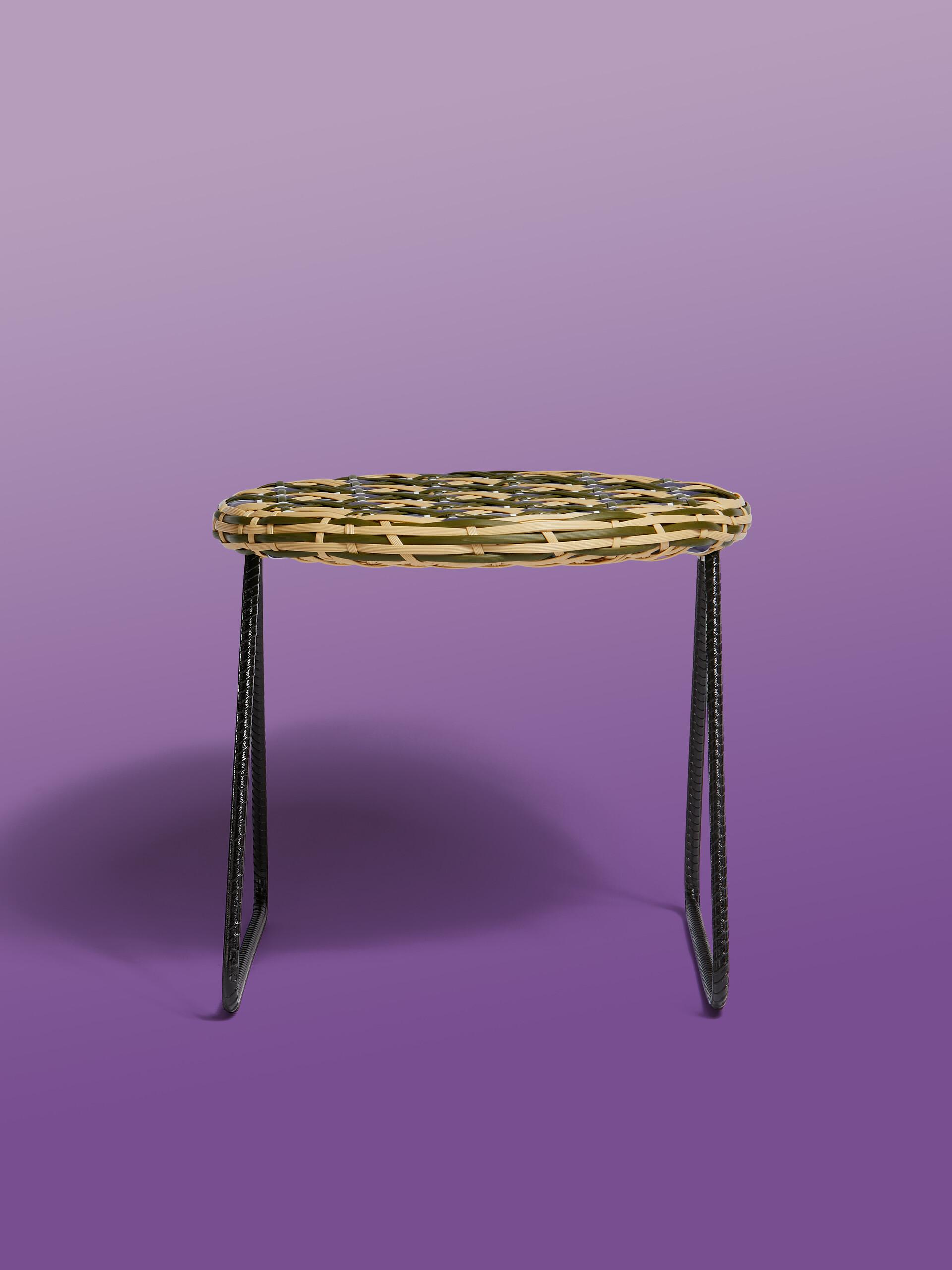 Natural MARNI MARKET stool - Furniture - Image 1
