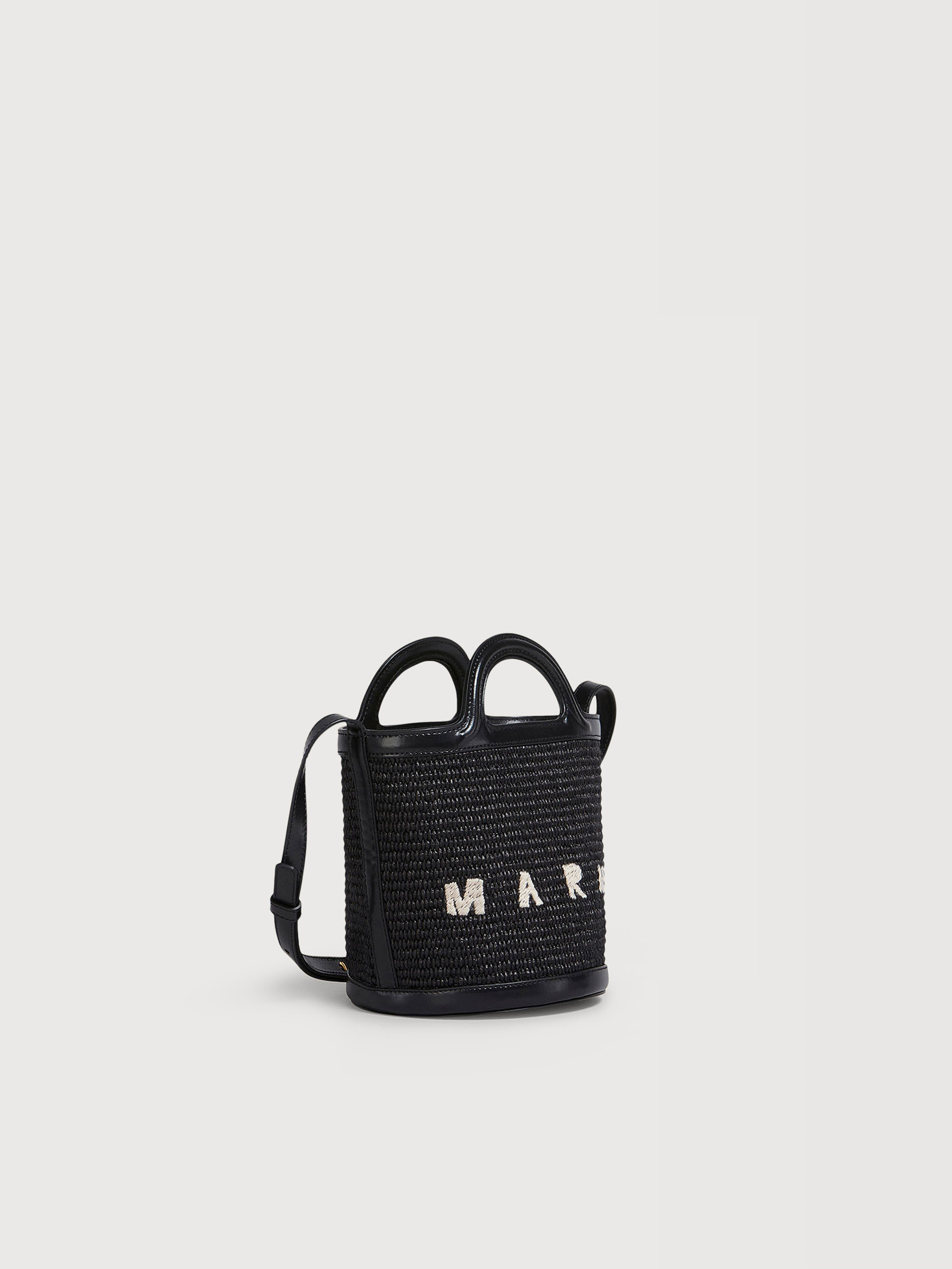 ブラウン  TROPICALIA BASKET BAG SMALL - ショルダーバッグ - Image 5