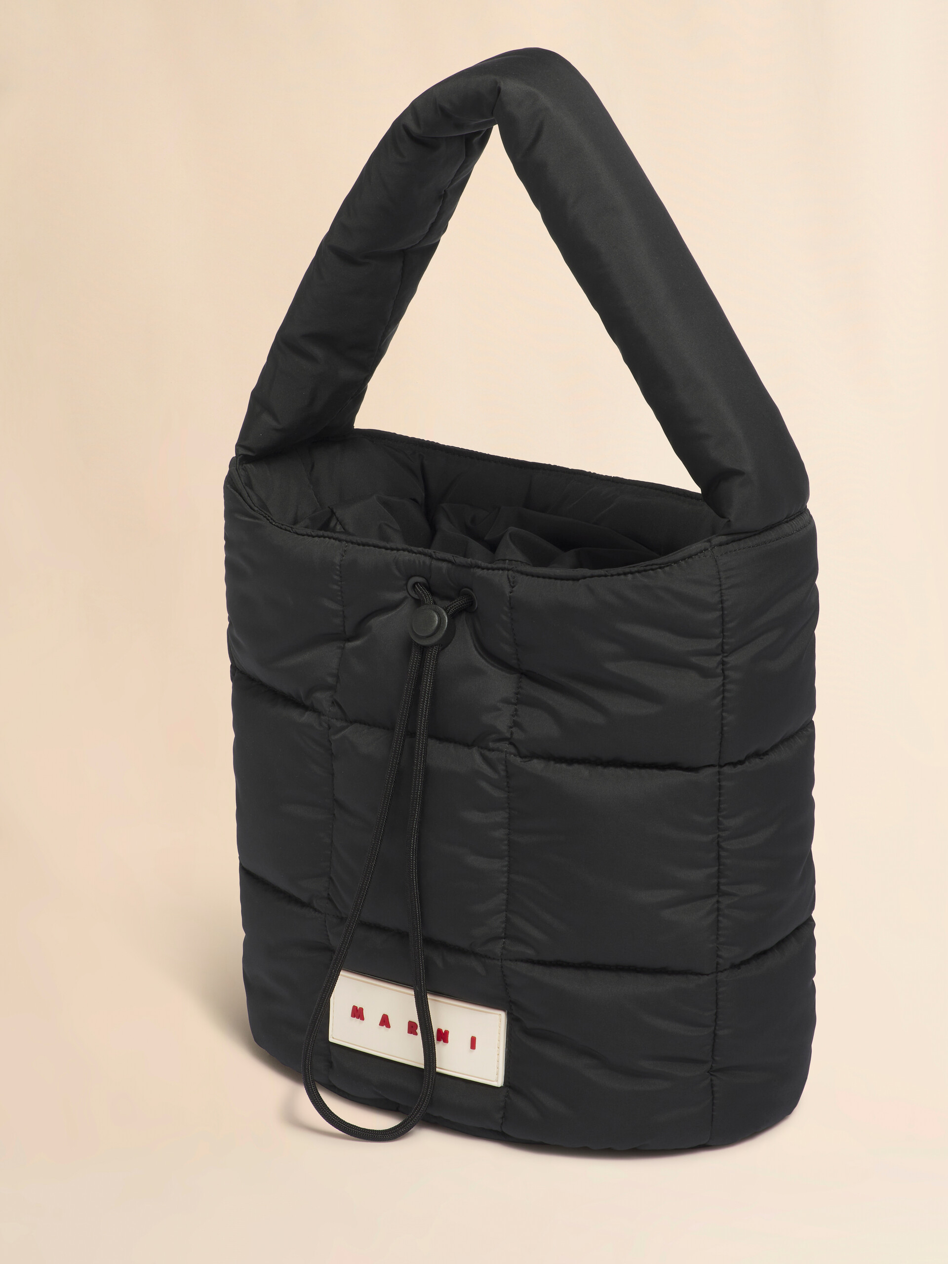 ピンク Puff バケットバッグ - ショルダーバッグ - Image 5