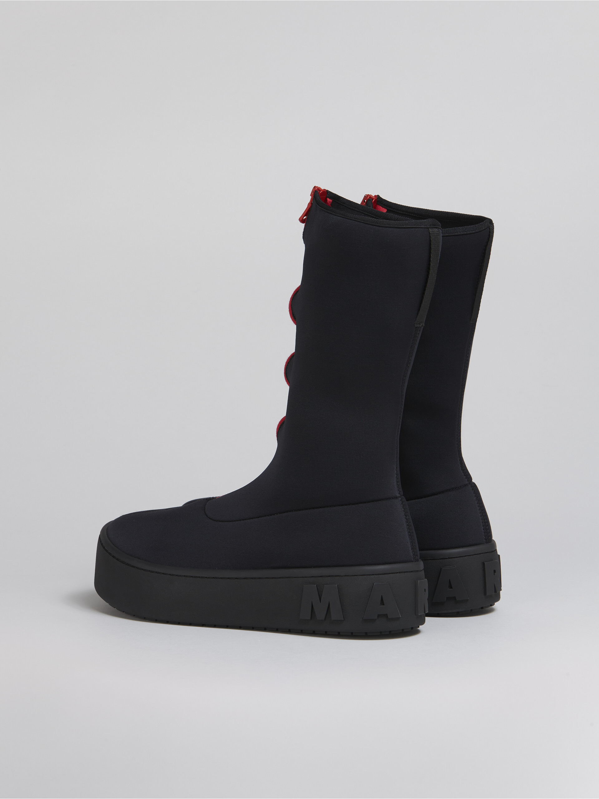 Bootie in stretch neoprene - Boots - Image 3