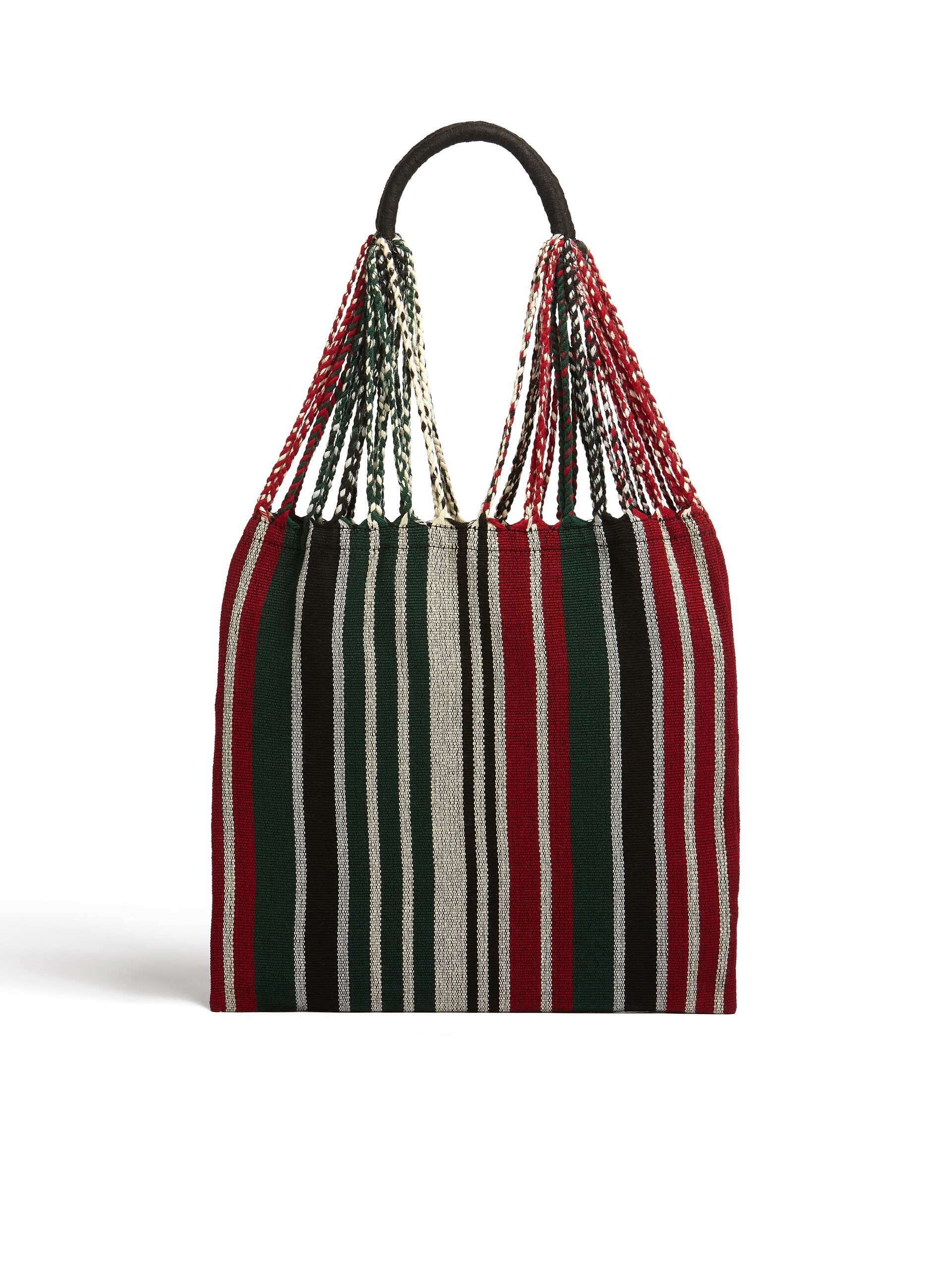 MARNI MARKET HAMMOCK bag in multicolour red polyester - Bags - Image 3