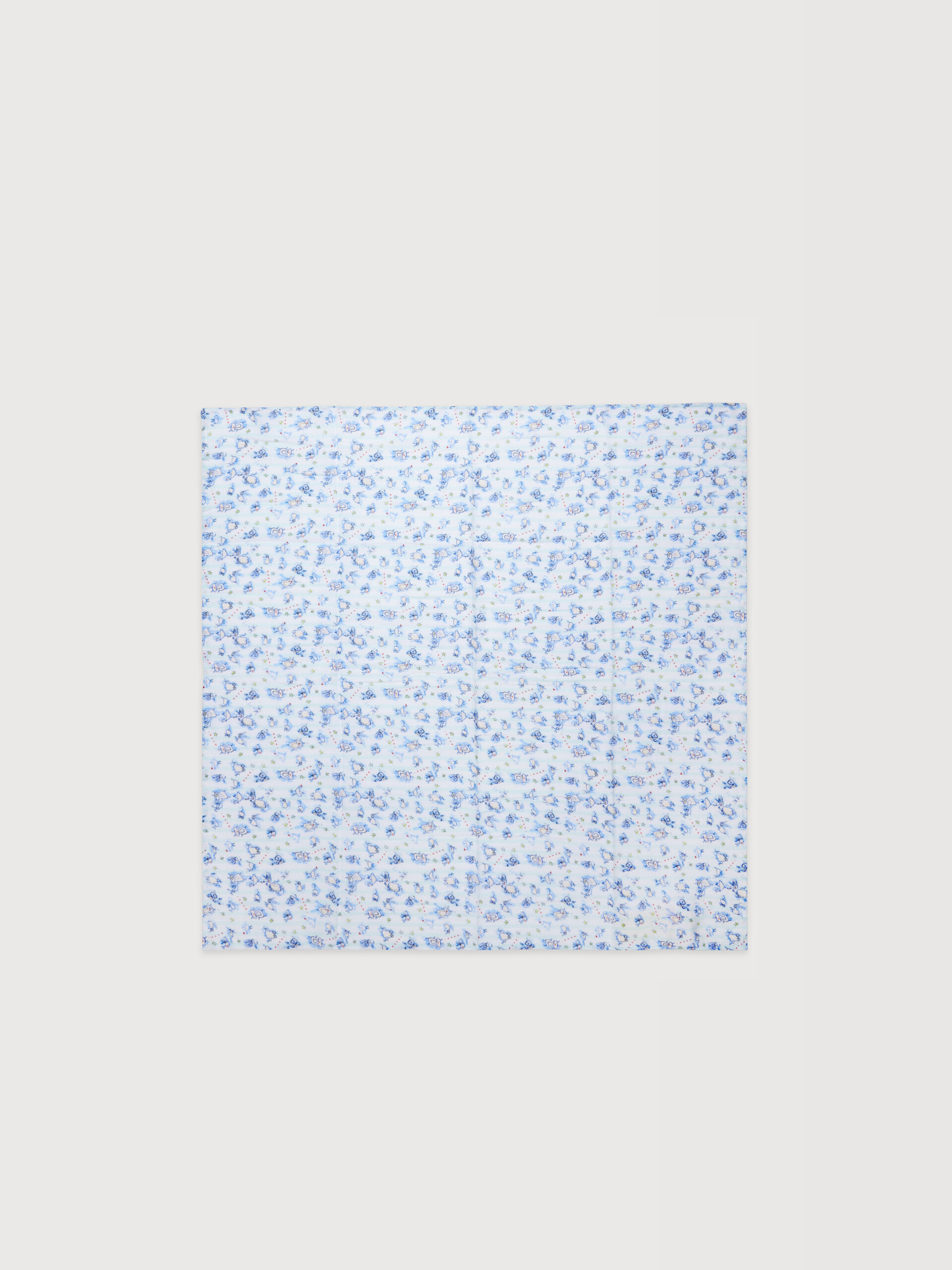 Set of 2 multicolour printed cotton muslins - Other accessories - Image 2