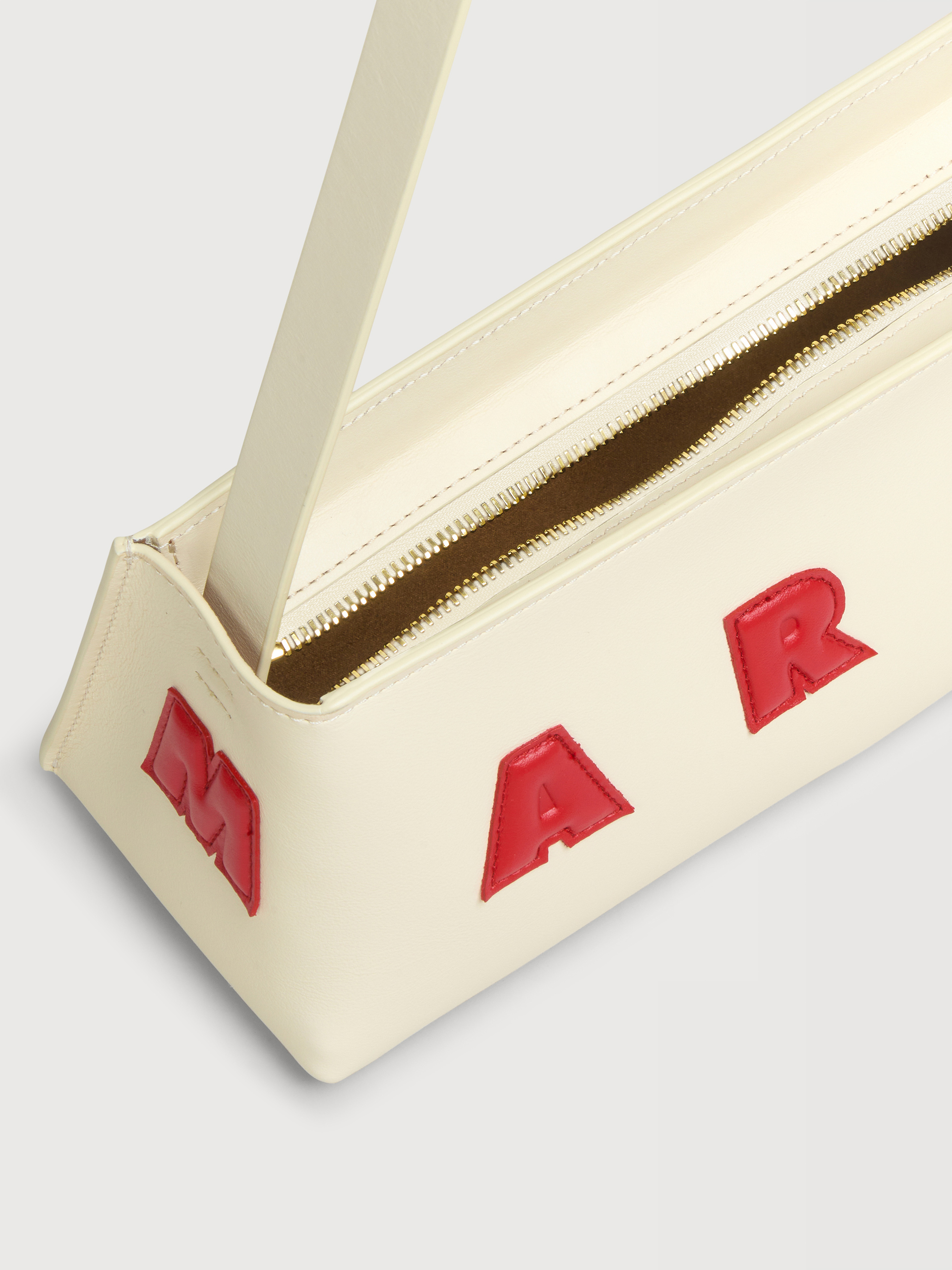 Cream leather Museo bag - Shoulder Bags - Image 3