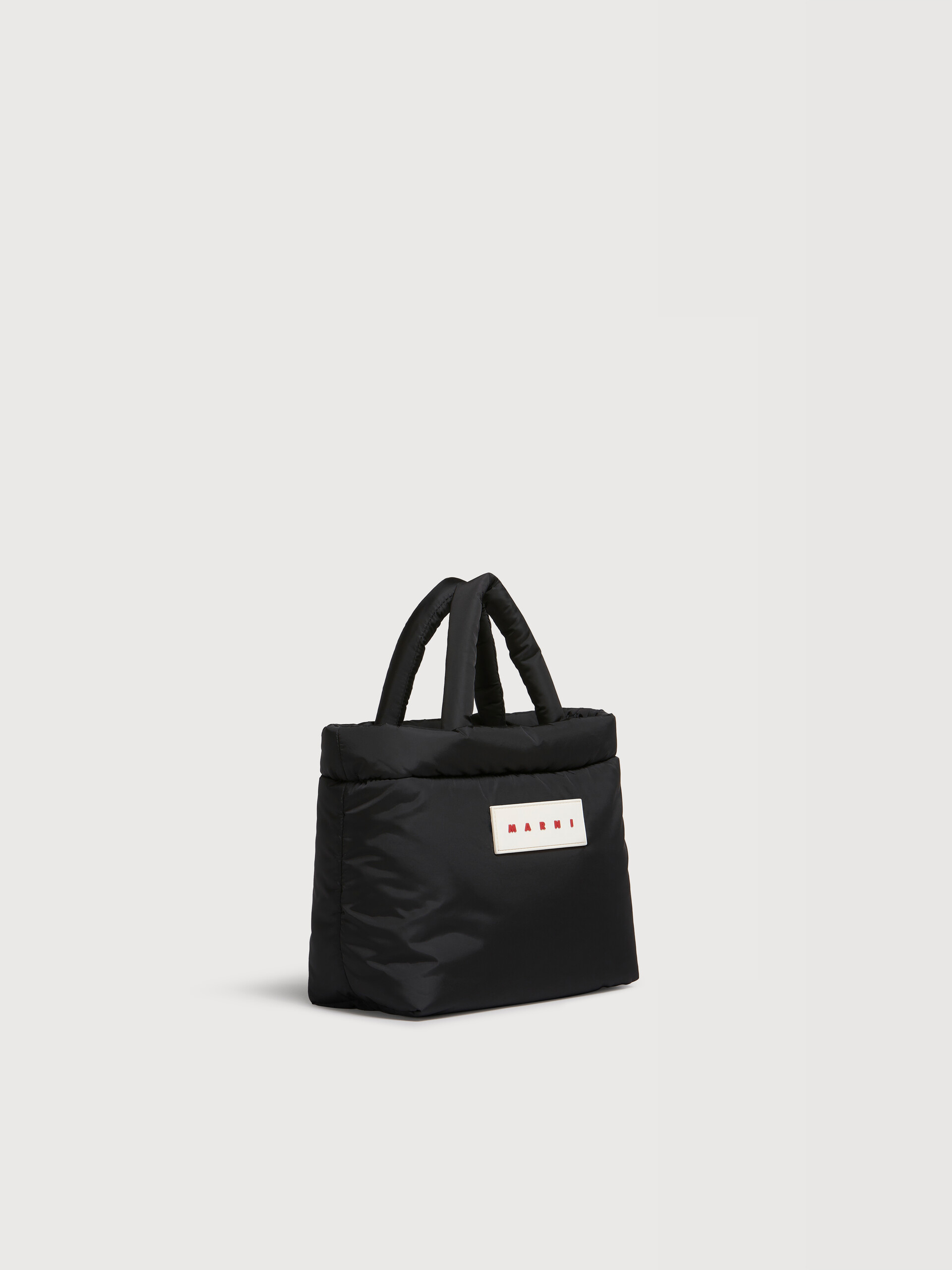 ブラック Puff E/W トートバッグ - ハンドバッグ - Image 5
