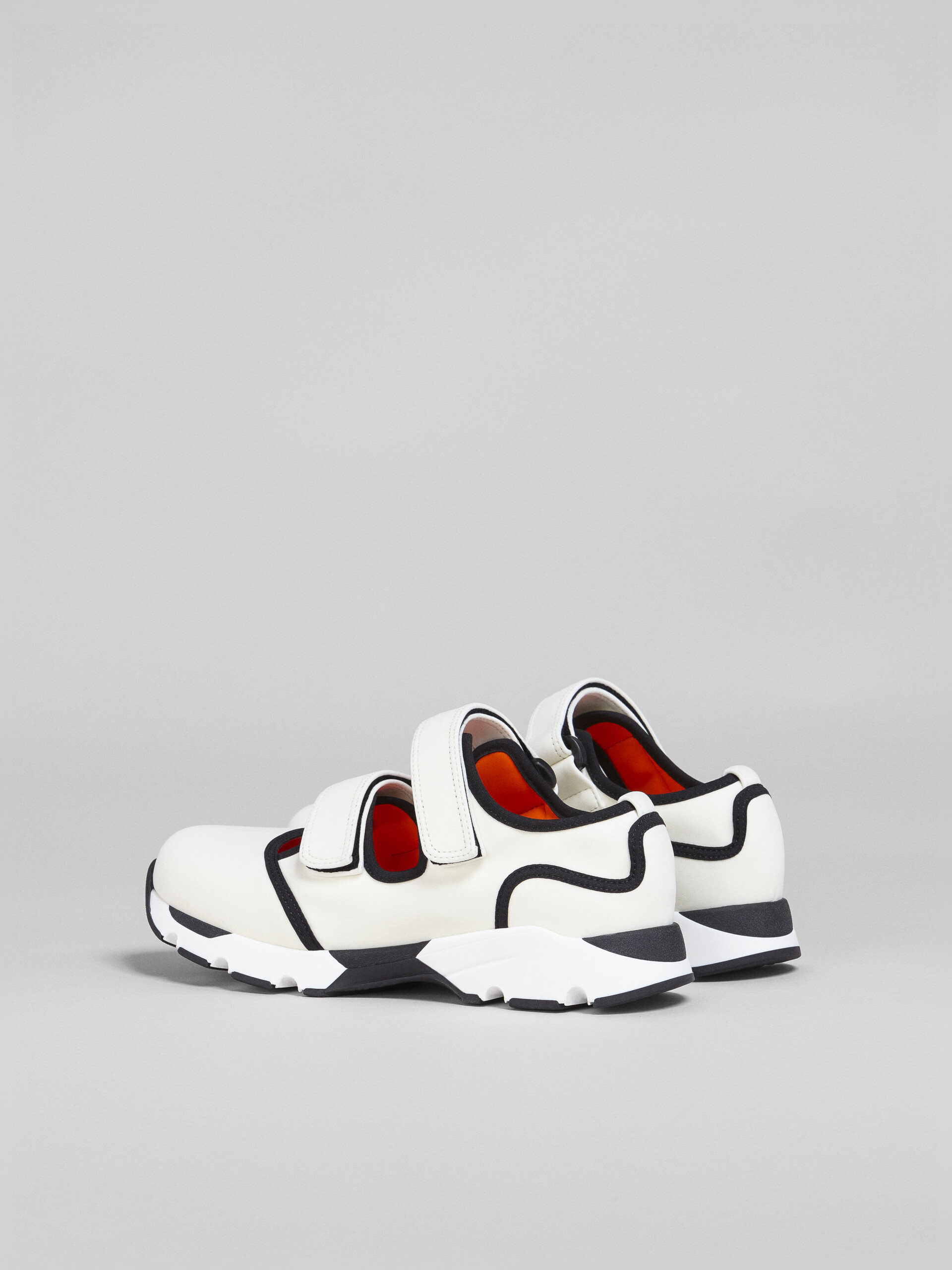 White techno fabric sneaker - Sneakers - Image 3