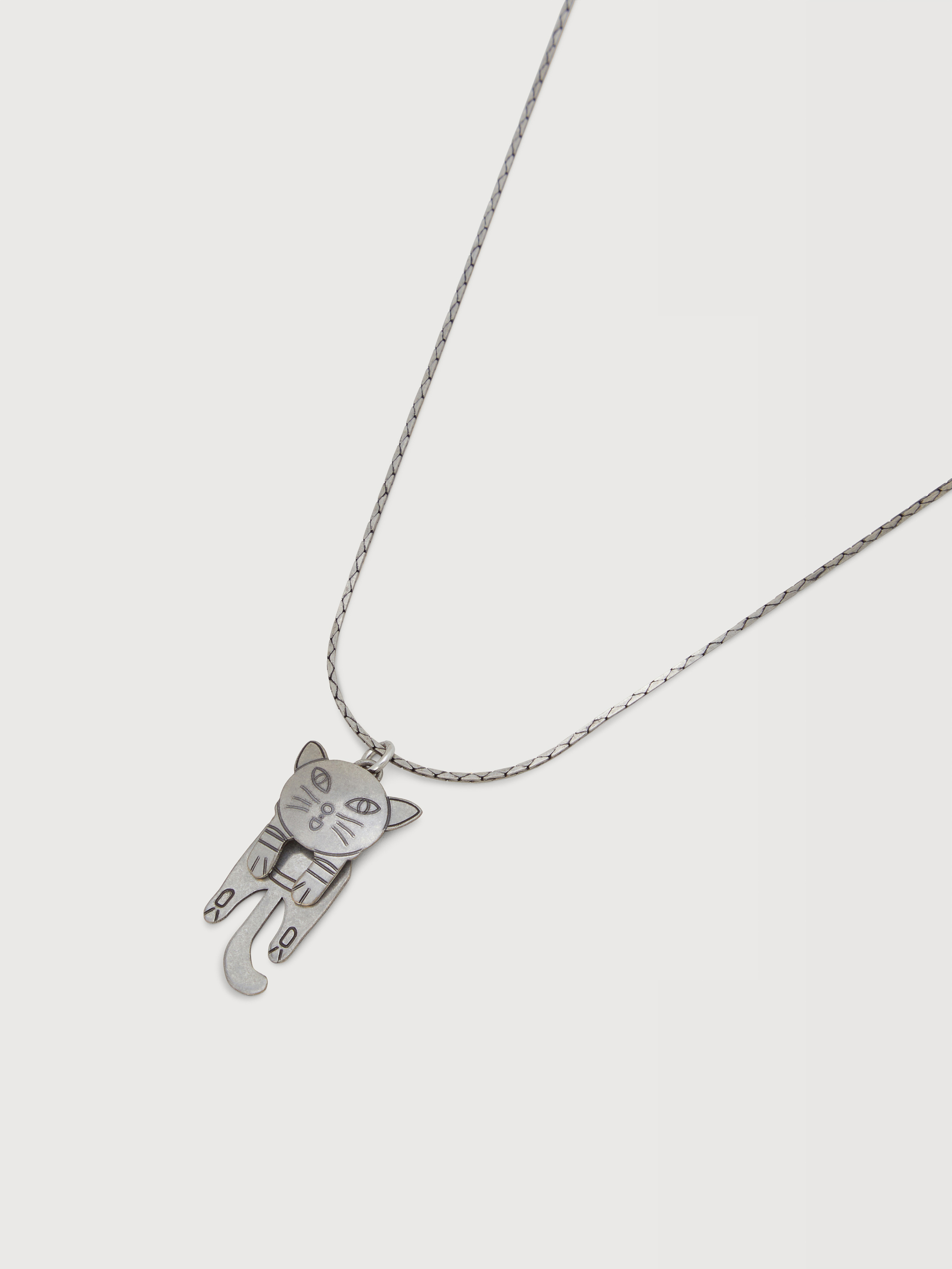 Cat-shaped pendant chain necklace - Necklaces - Image 2