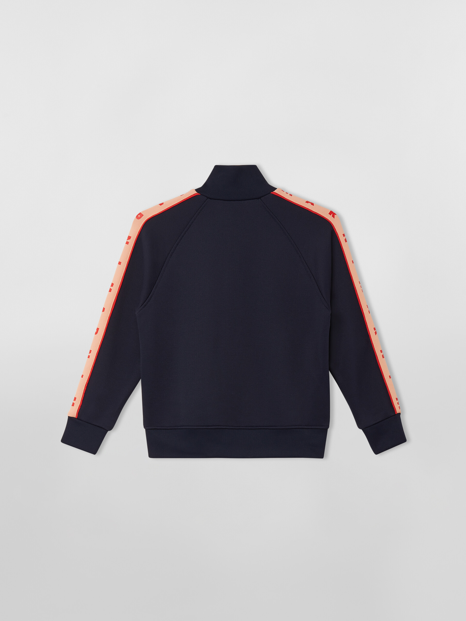 FULL ZIP SWEATSHIRT WITH LOGO BAND - Sweaters - Image 2