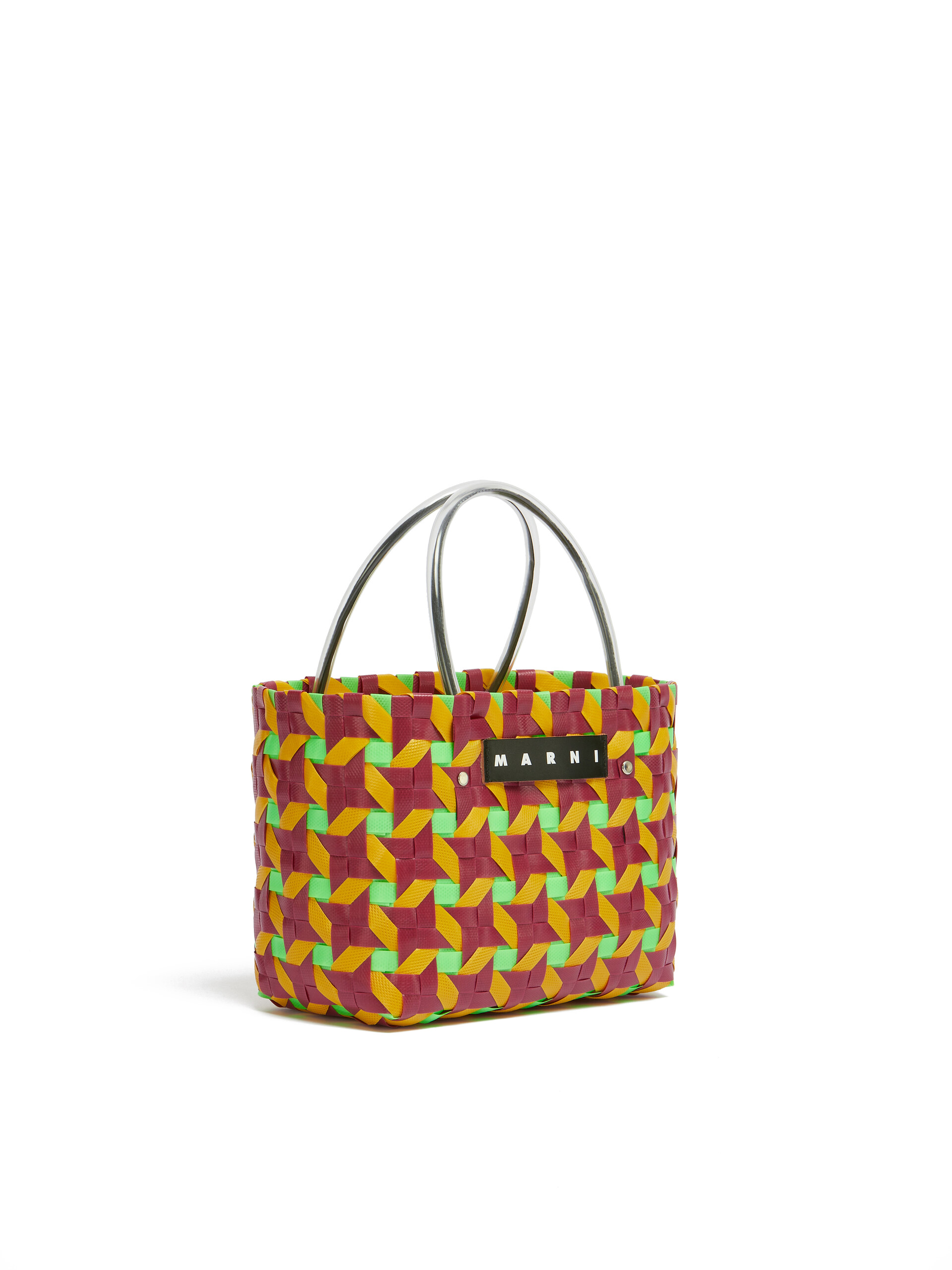 ピンク スター MARNI MARKET ミニバスケットバッグ - ショッピングバッグ - Image 2