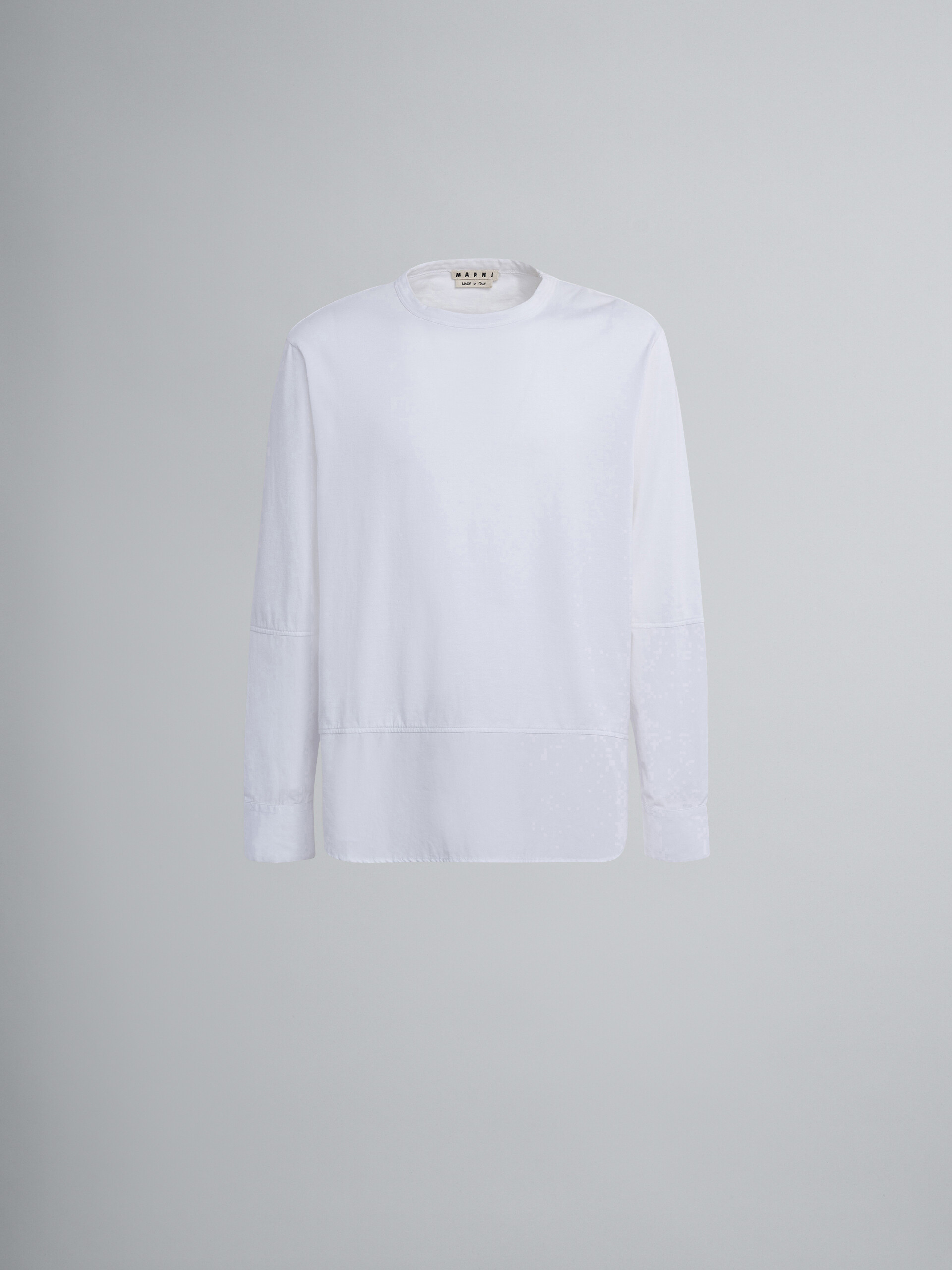 Camiseta de jersey de algodón biológico y popelina - Camisetas - Image 1