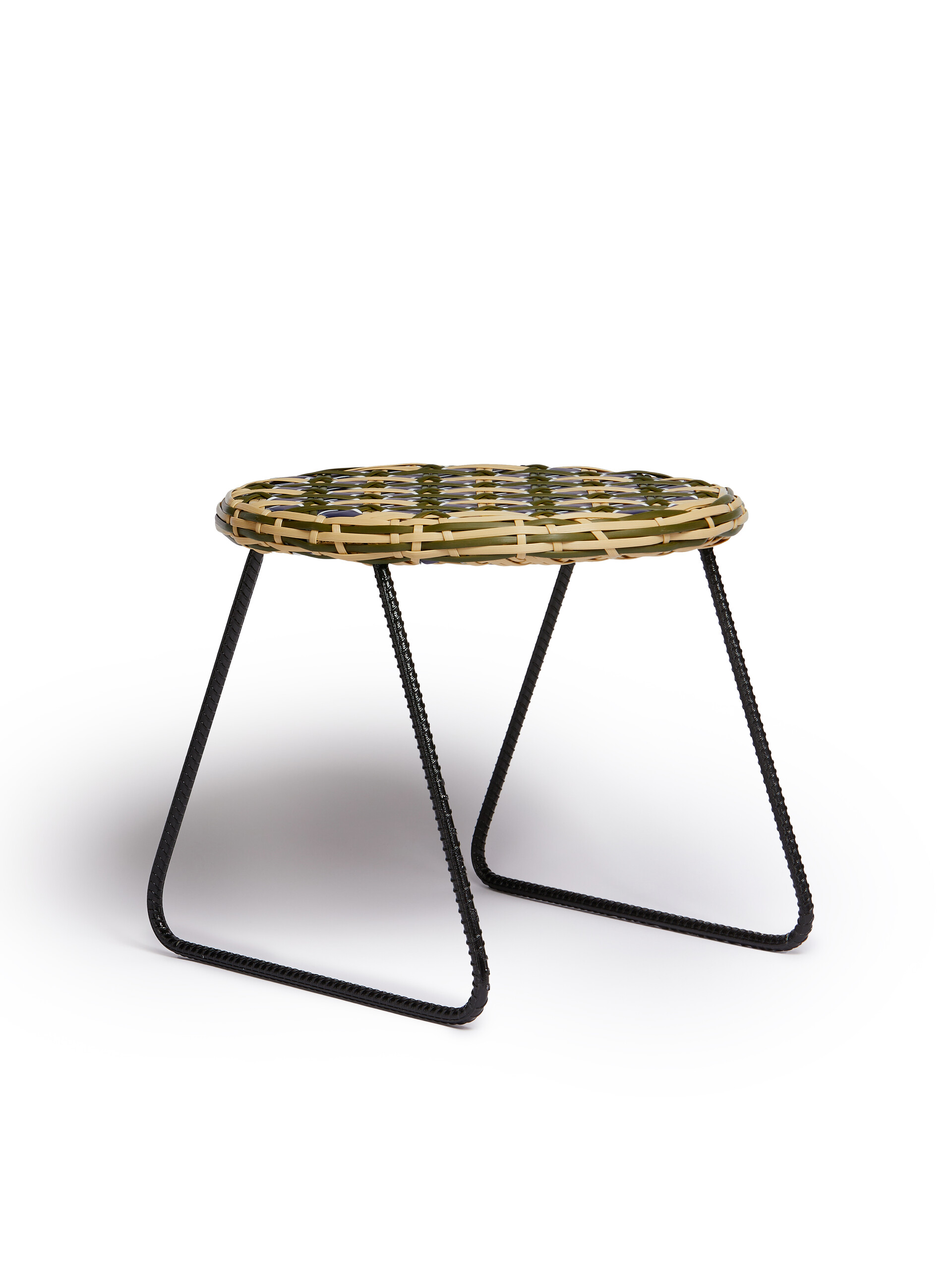 Natural MARNI MARKET stool - Furniture - Image 2