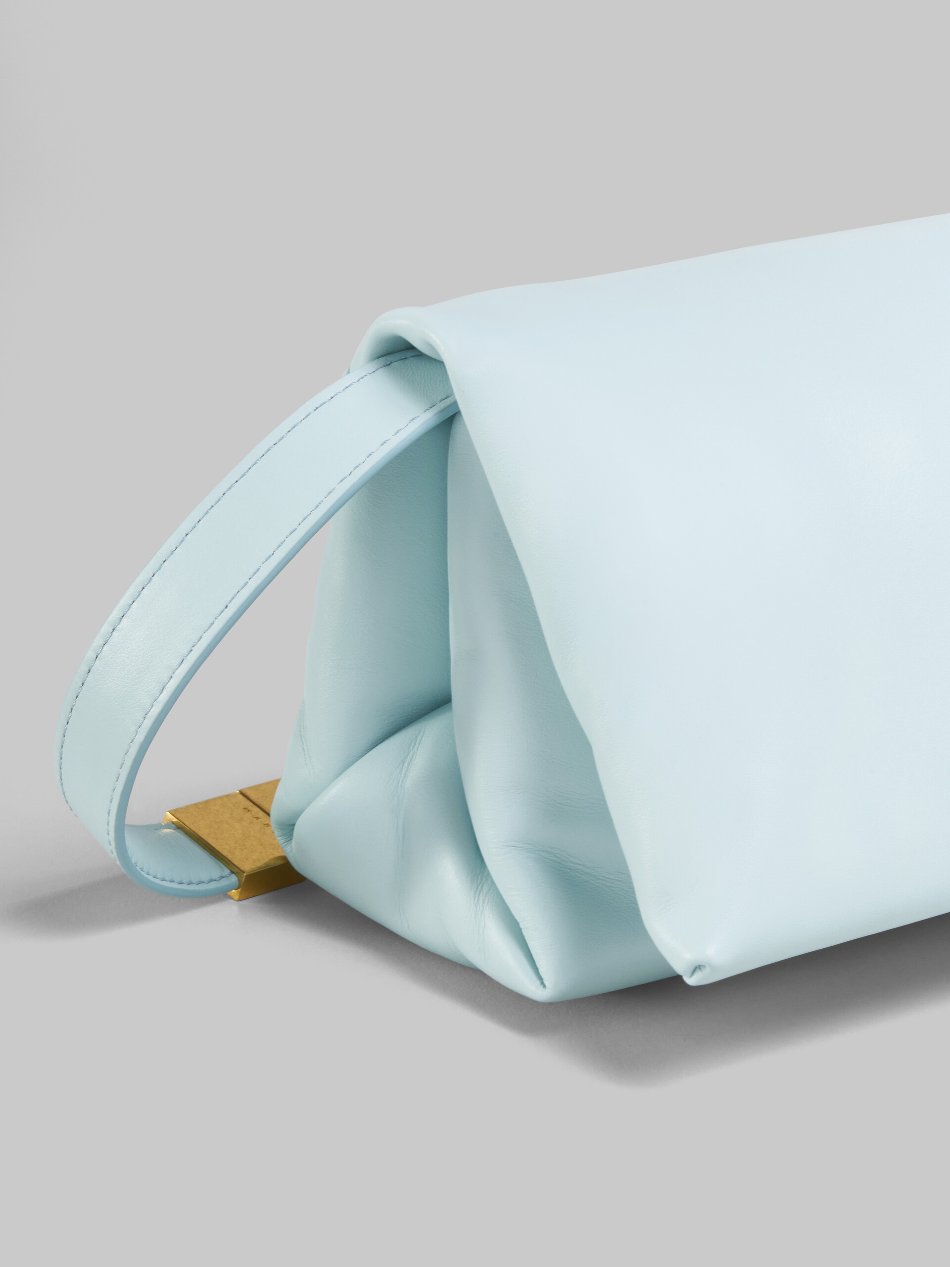Small blue calfskin Prisma bag - Shoulder Bags - Image 5