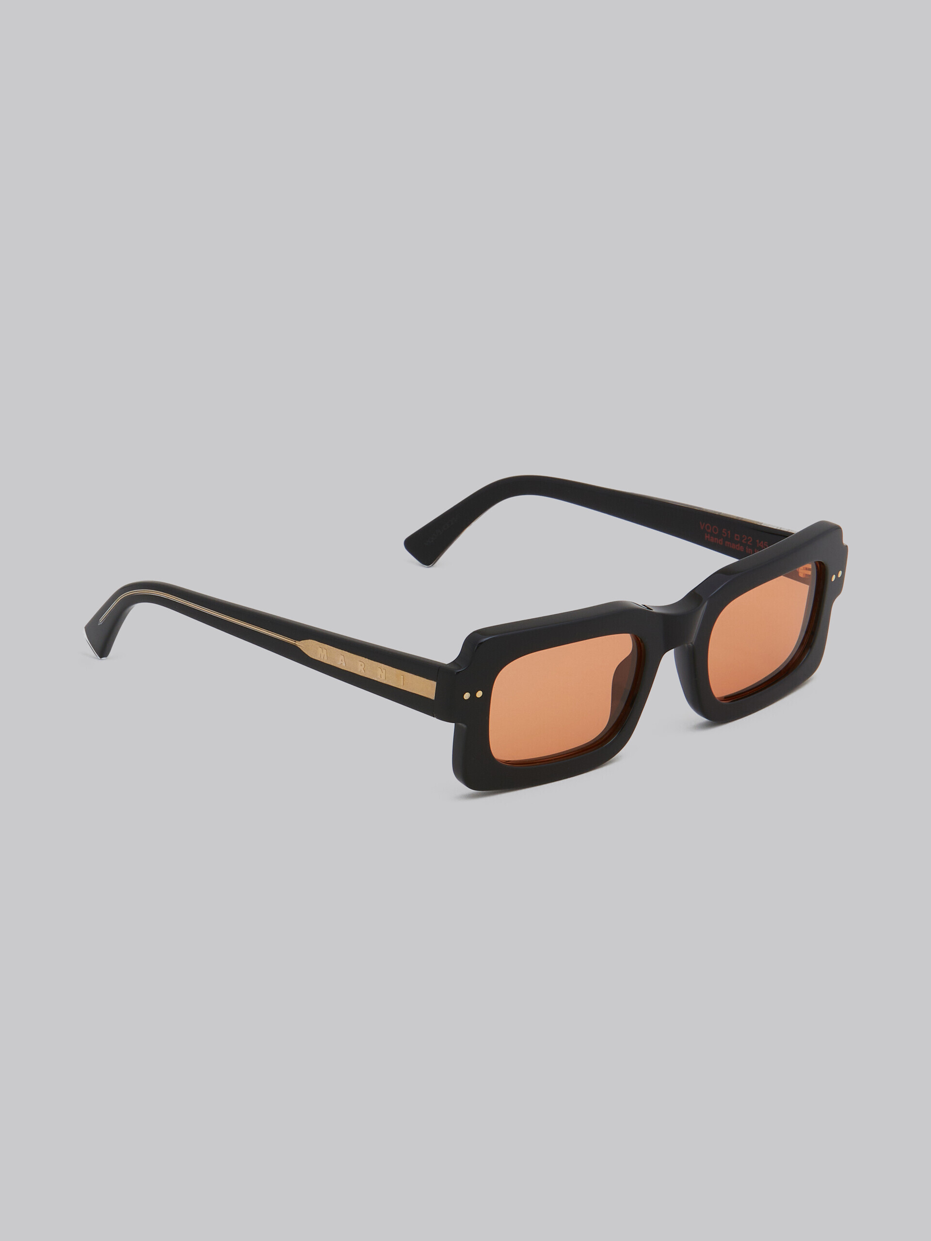 LAKE VOSTOK Sonnenbrille aus schwarzem Azetat - Optisch - Image 3