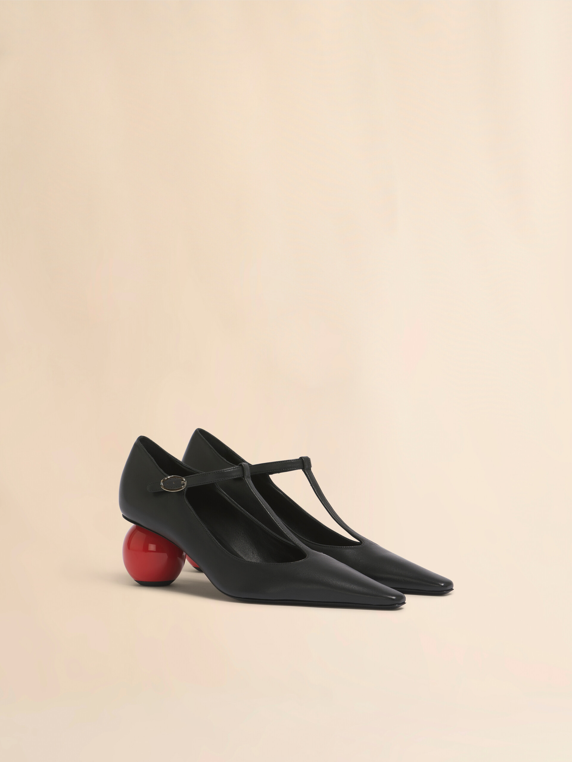 Black leather Mary
Jane - Pumps - Image 2