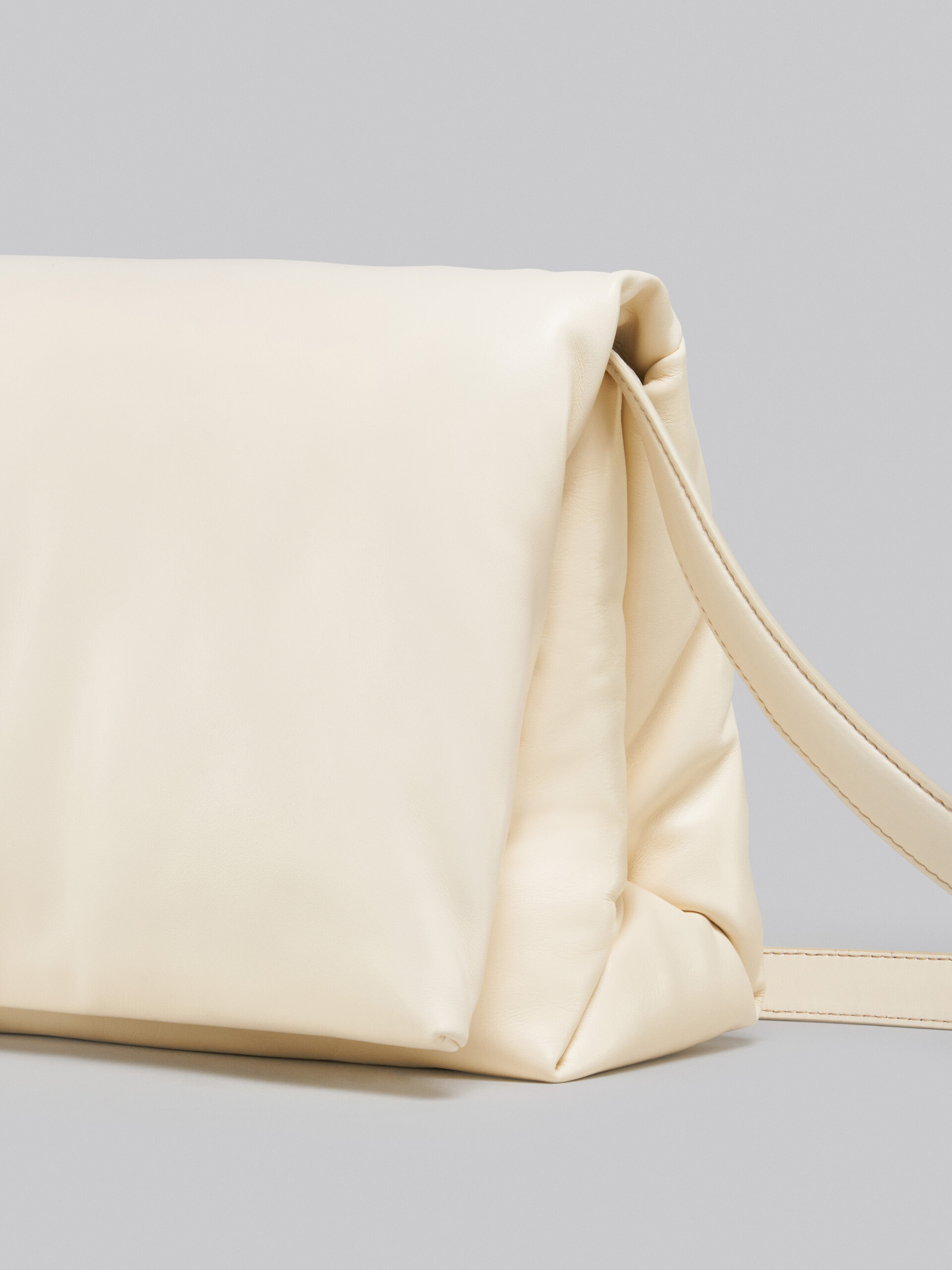 Large white calfskin Prisma bag - Shoulder Bags - Image 5