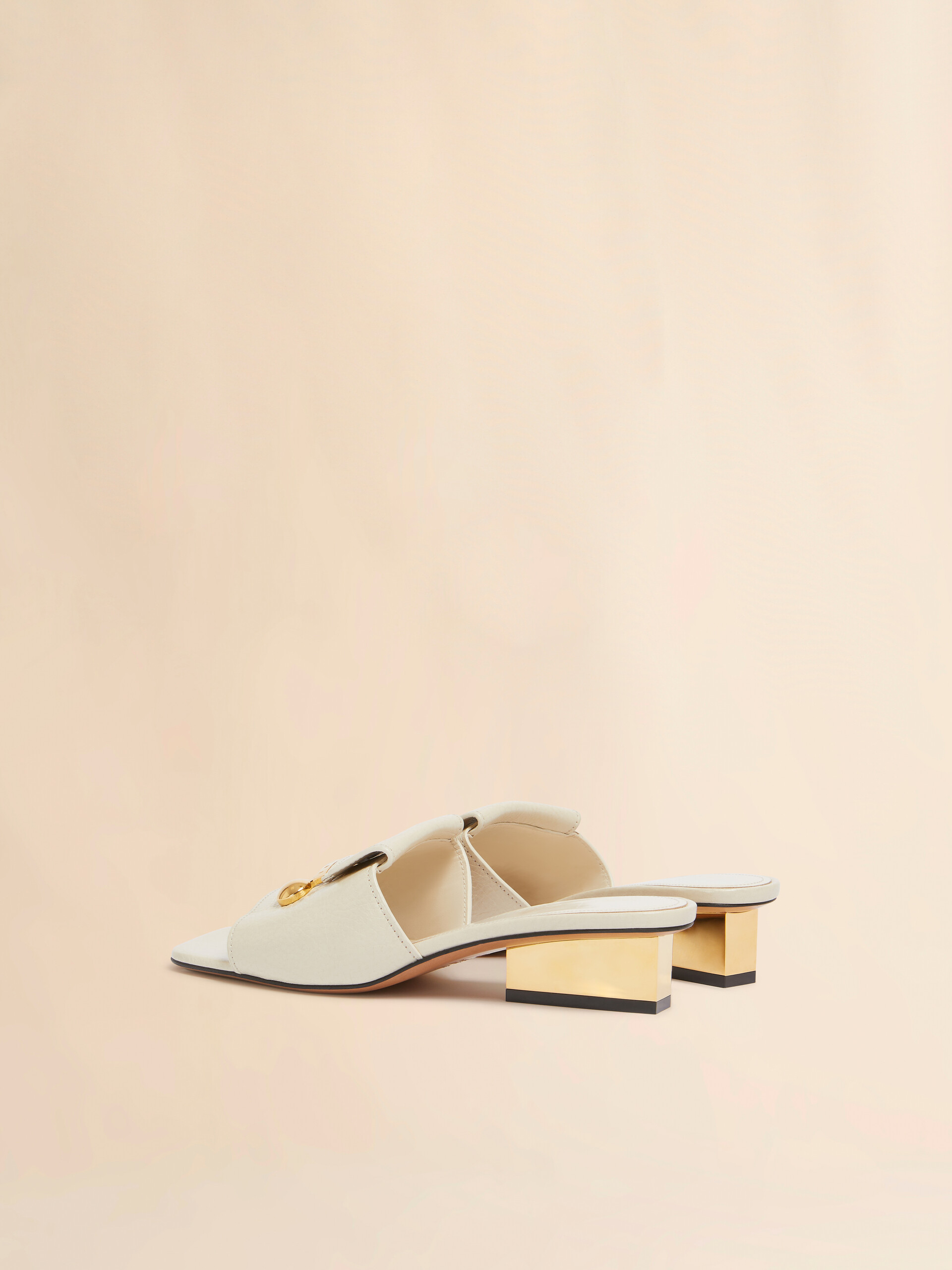 Black leather Trunkaroo sandal - Sandals - Image 3