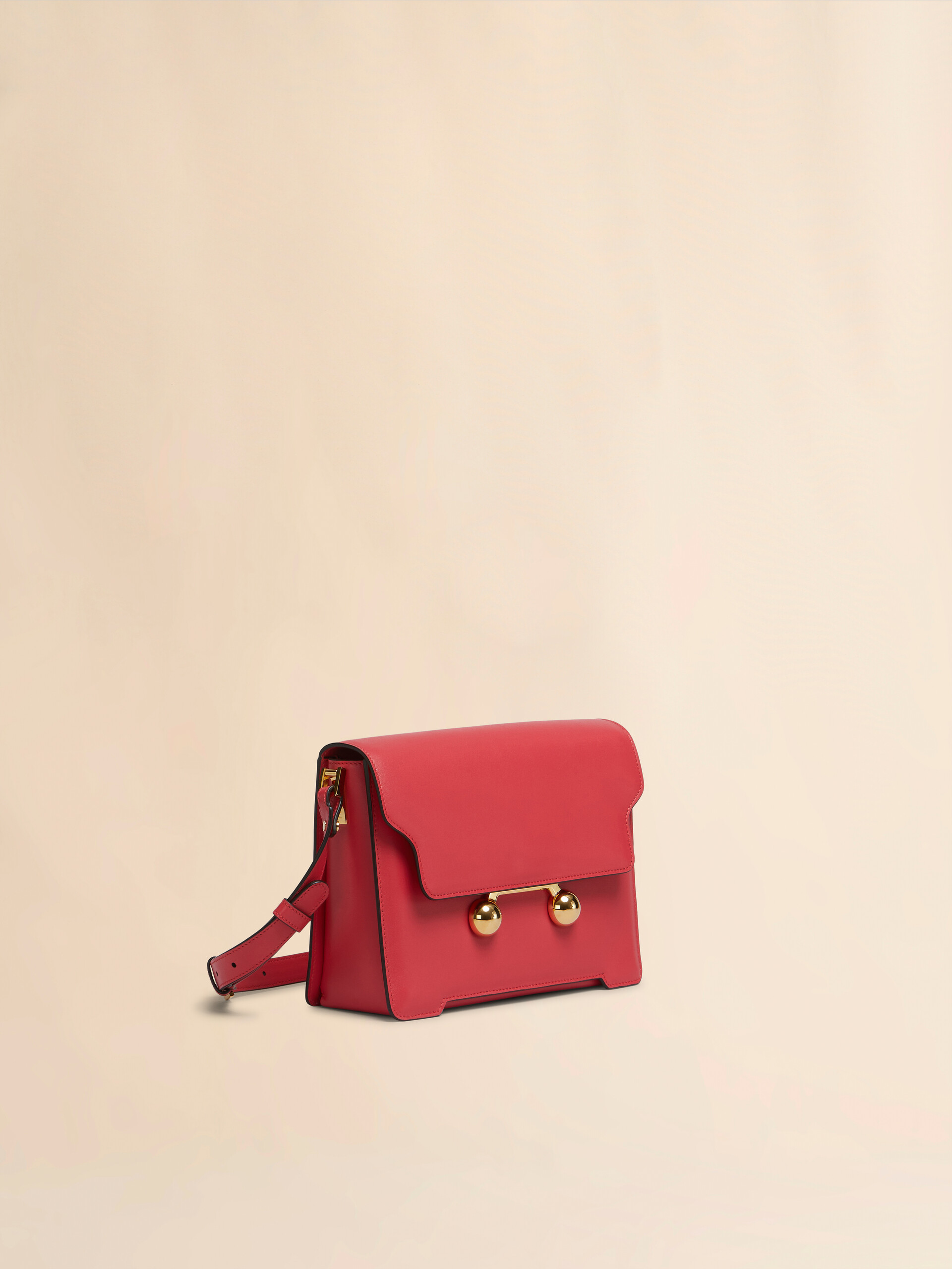 Blue leather Trunkaroo medium shoulder bag - Shoulder Bags - Image 5