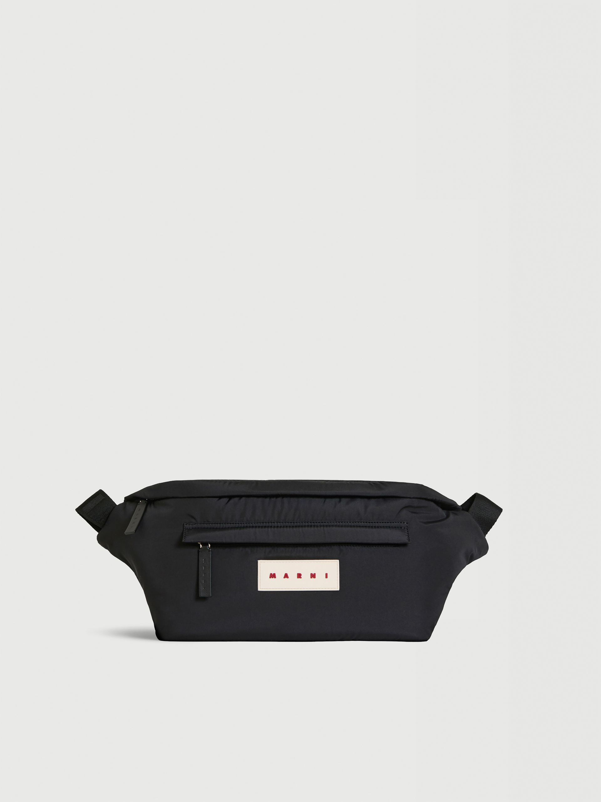 ブラックPuff ボディバッグ | Marni