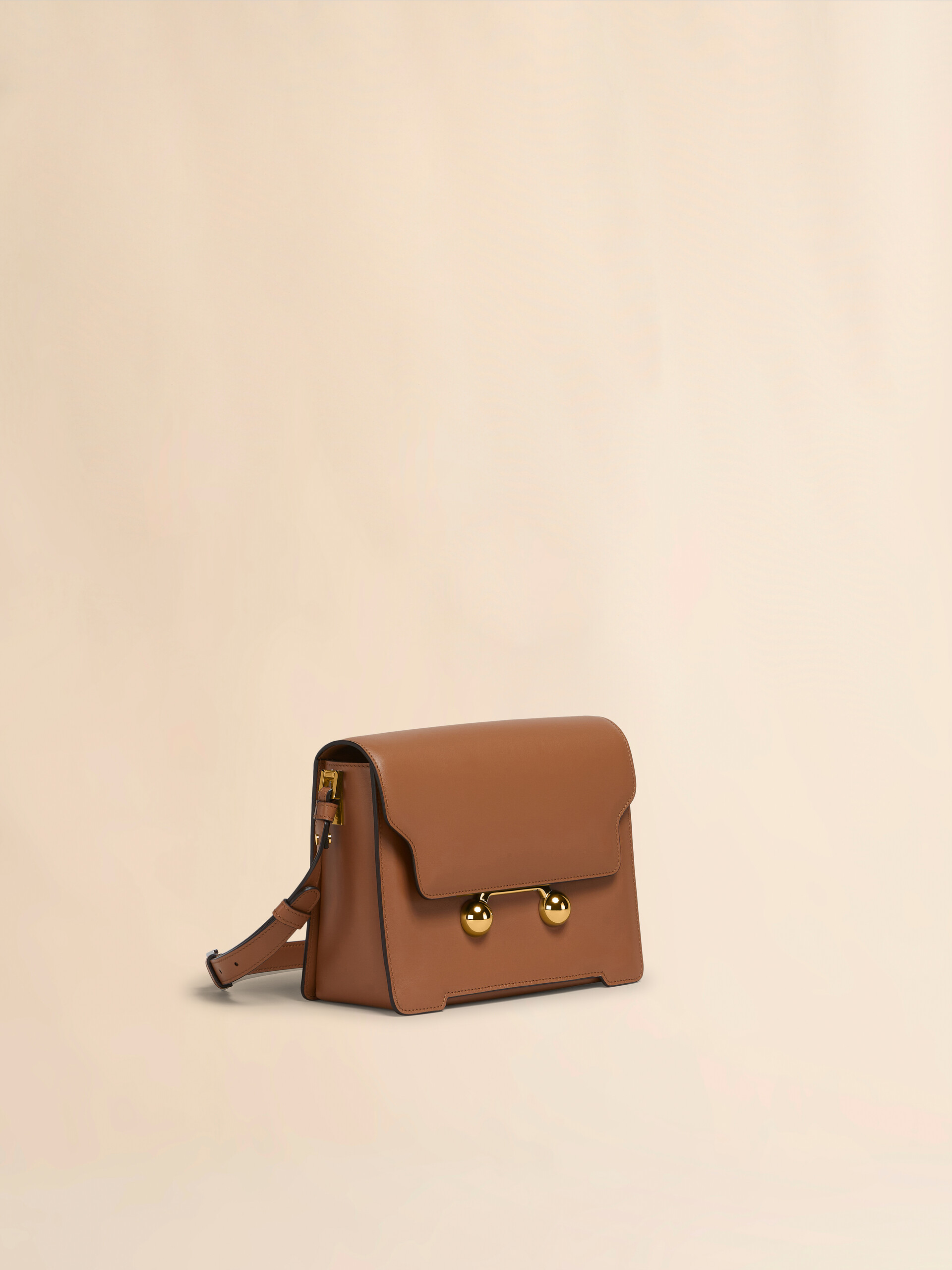 Blue leather Trunkaroo medium shoulder bag - Shoulder Bags - Image 5