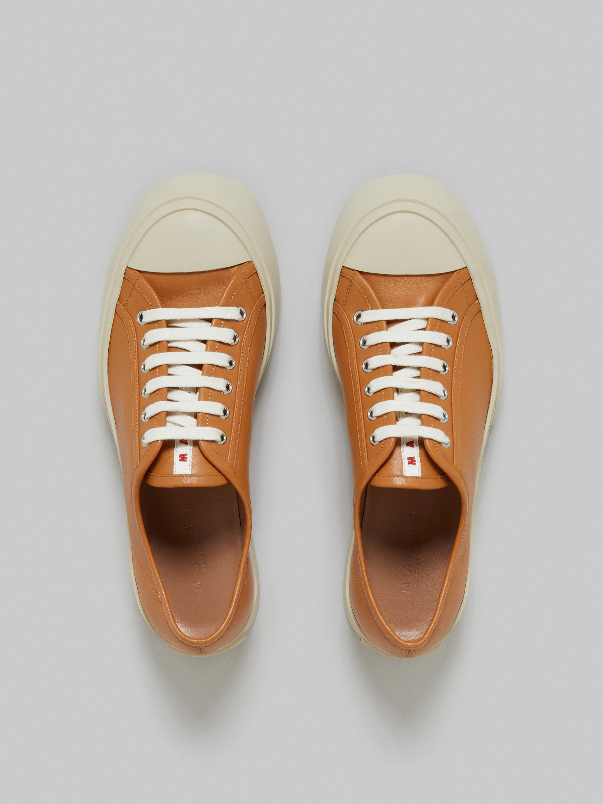Brown nappa leather Pablo sneaker - Sneakers - Image 4