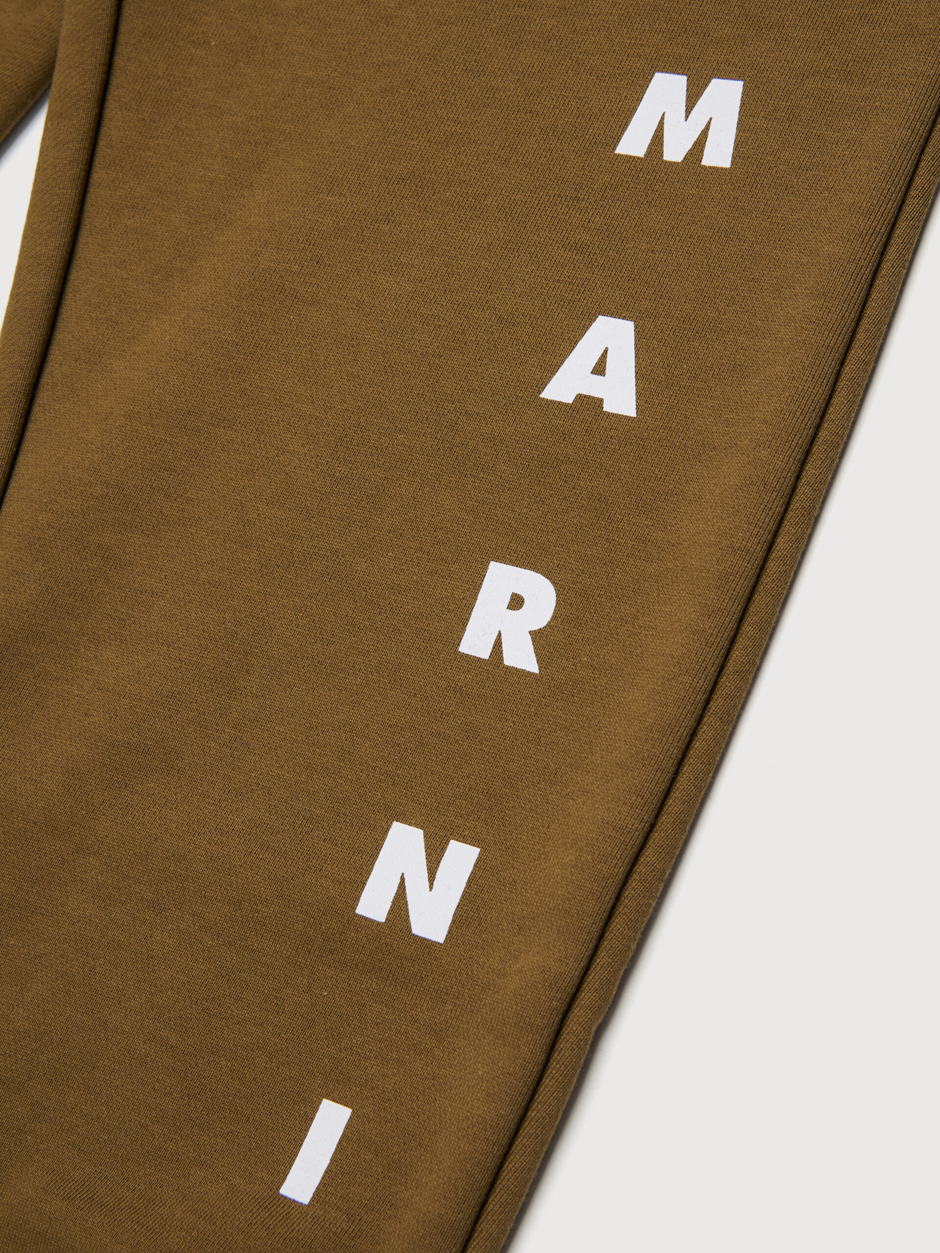 Black cotton joggers with Marni print - Pants - Image 3