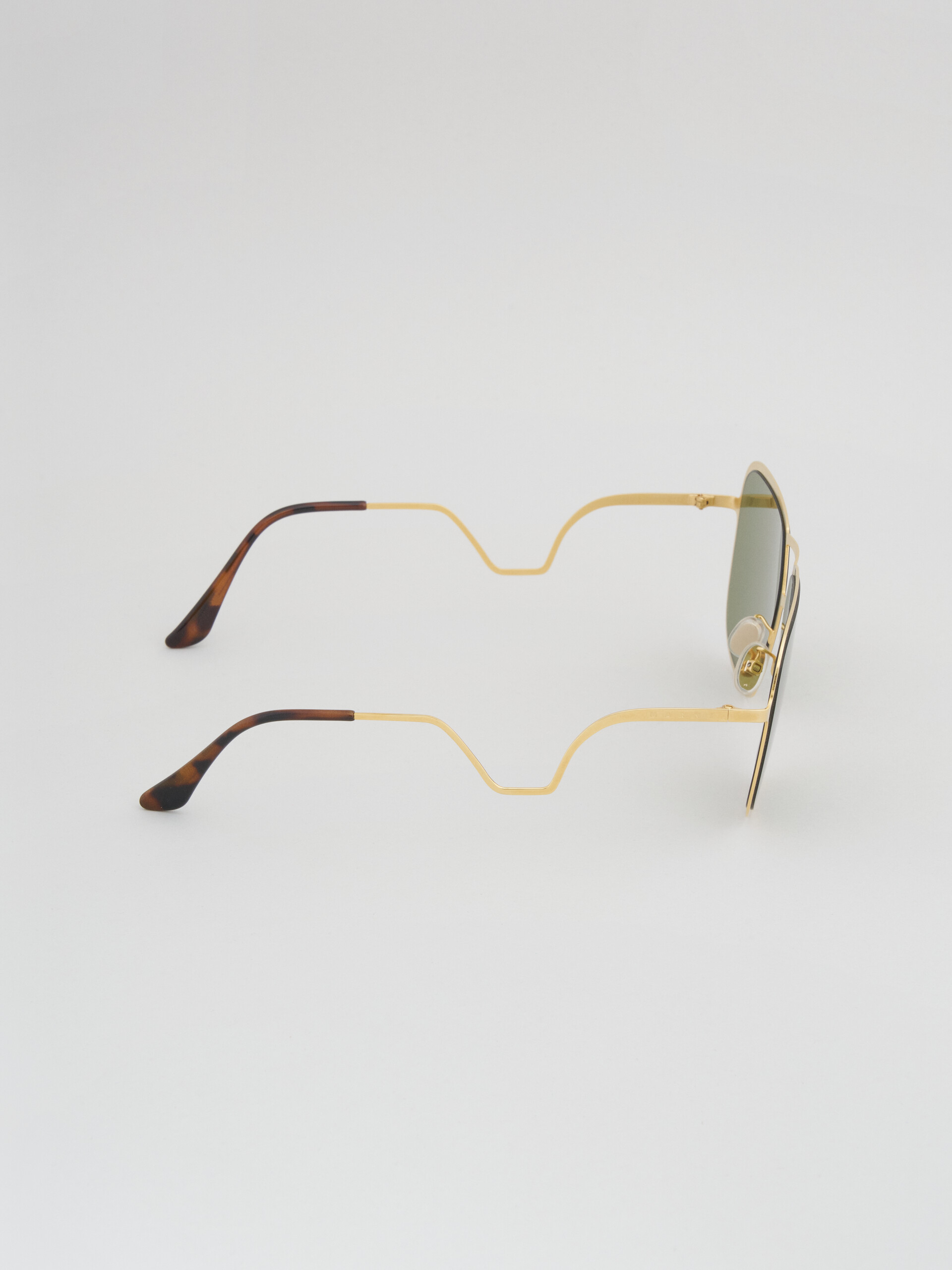 Gafas de sol HA LONG BAY de metal en tono dorado - óptica - Image 3