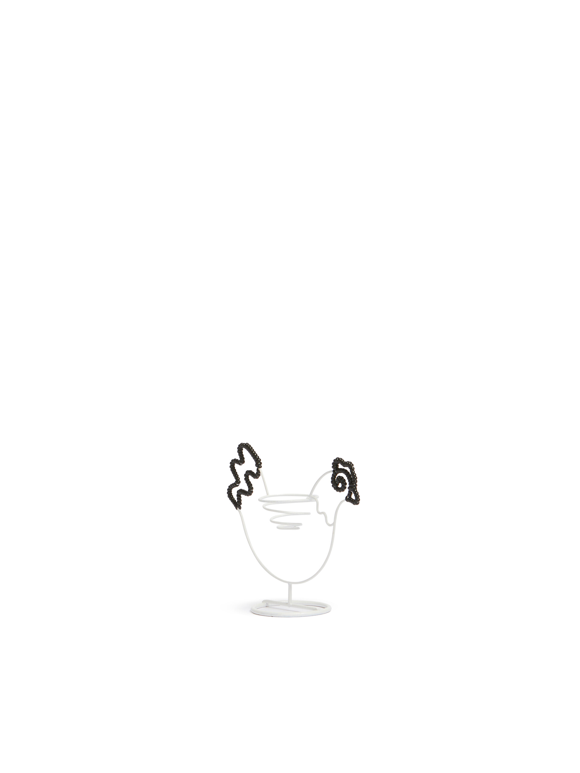 Black and white Marni Market Wire Egg Cup - Furniture - Image 2