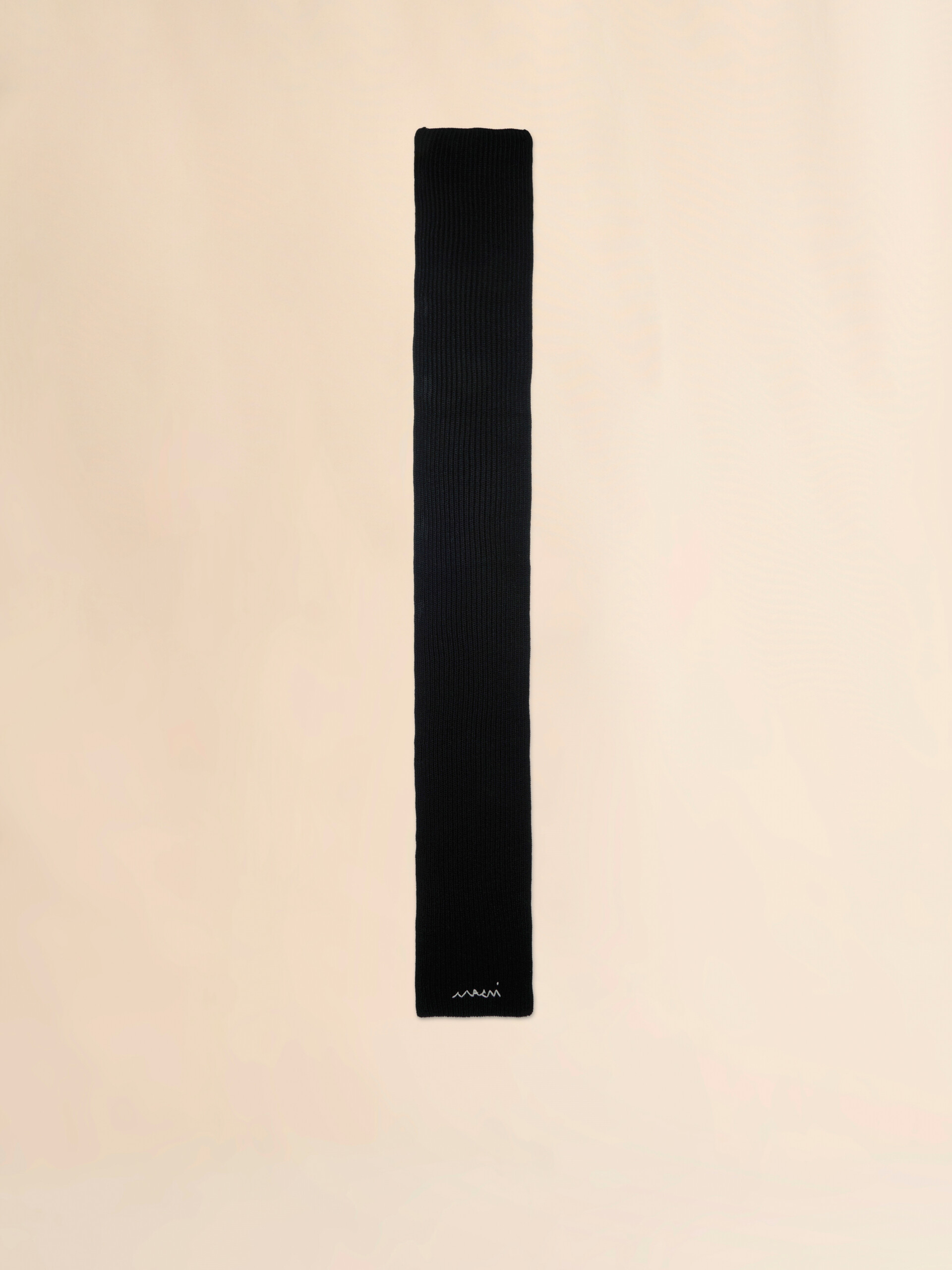 Pink wool blend scarf with Marni Symbol - Scarves - Image 2
