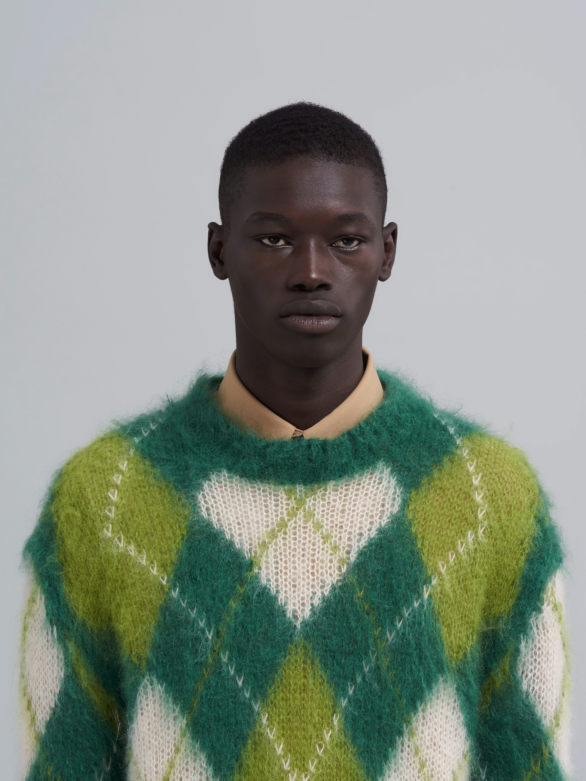 Iconic mohair Argyle sweater - Pullovers - Image 4