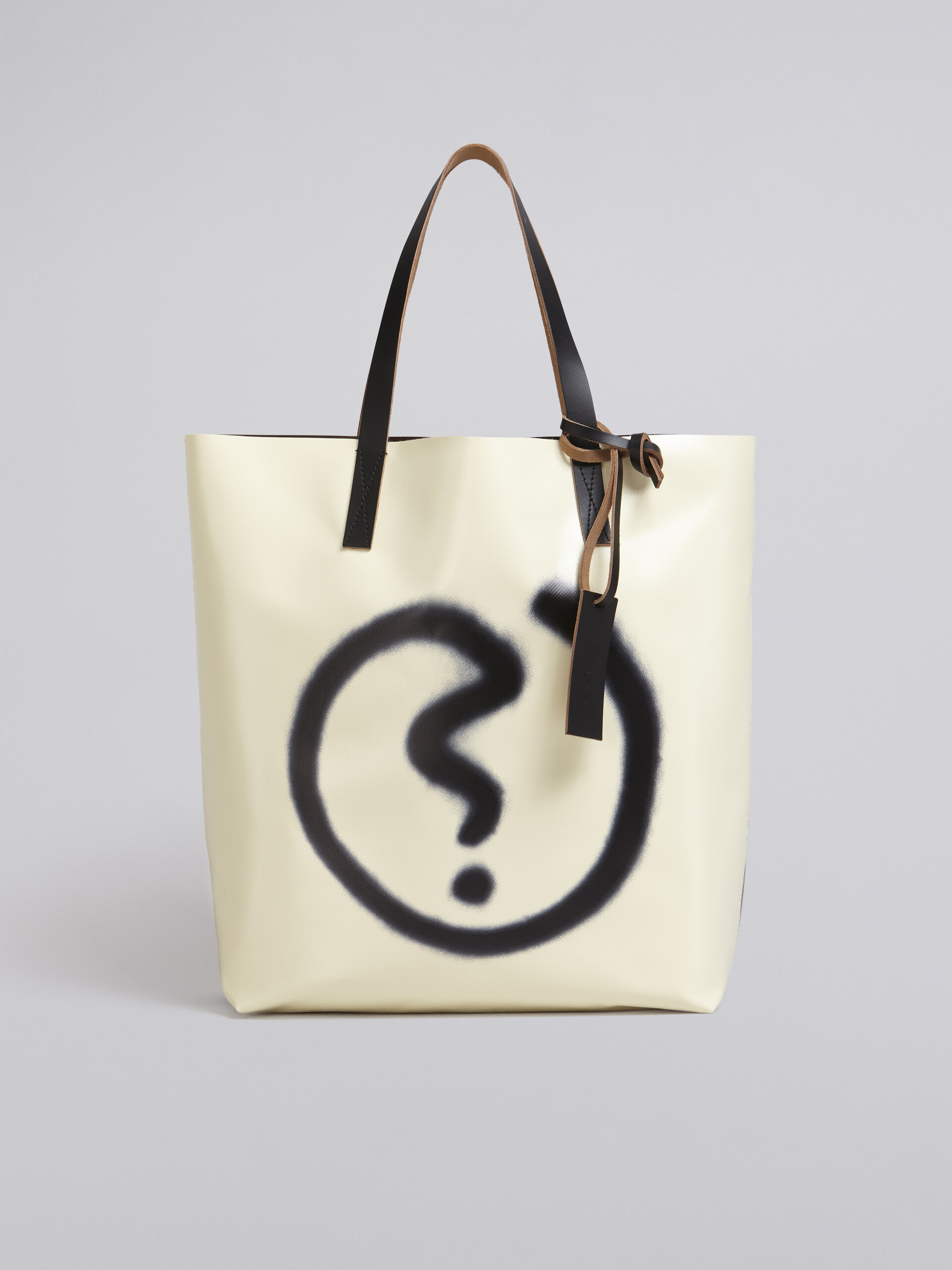 North-south TRIBECA Swirl printed PVC shopping bag - Shopping Bags - Image 1