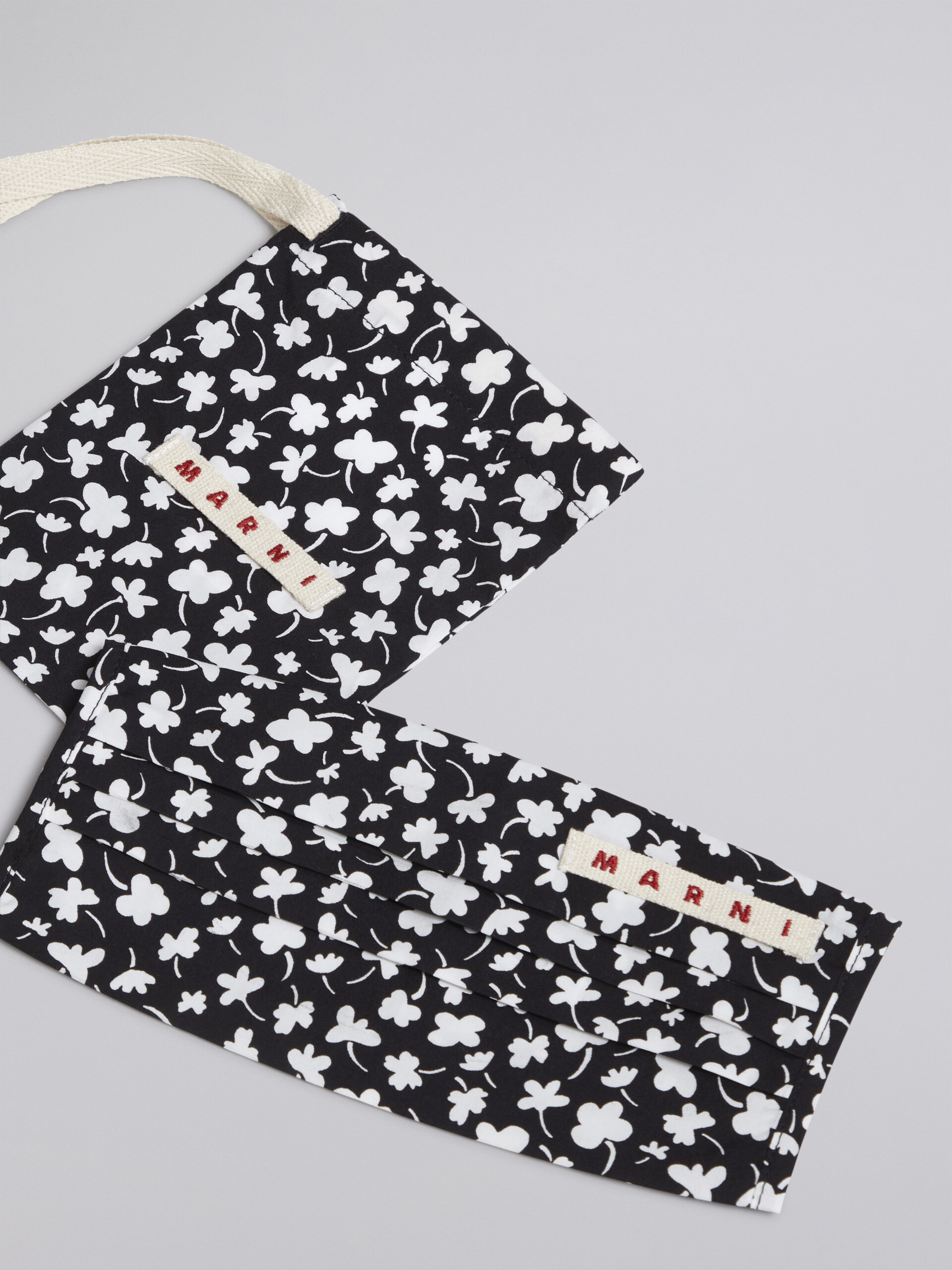 Copri-mascherina lavabile in cotone stampa Micro Flower - Altri accessori - Image 2