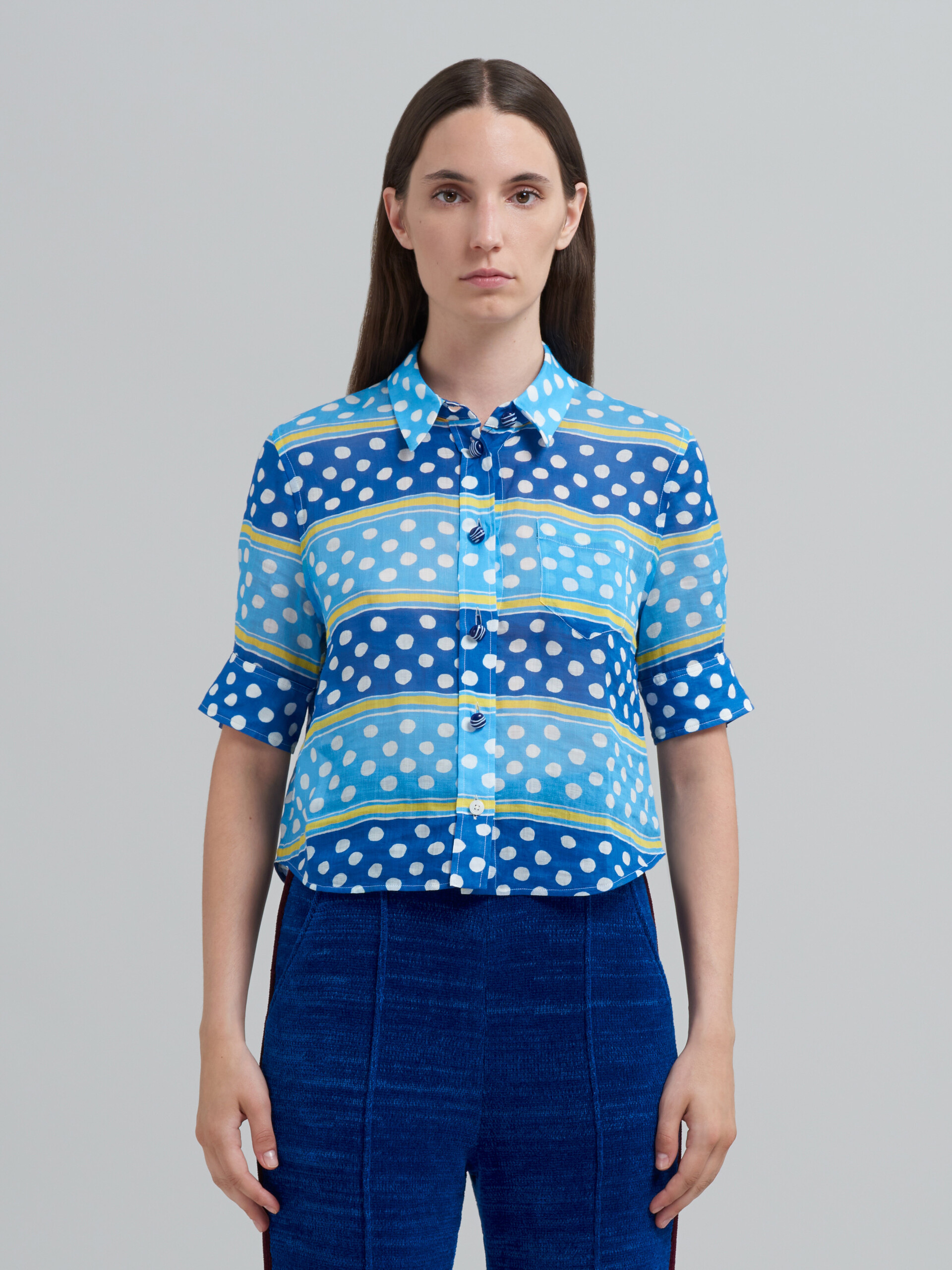 Dot & Stripe ramiè shirt - Shirts - Image 2