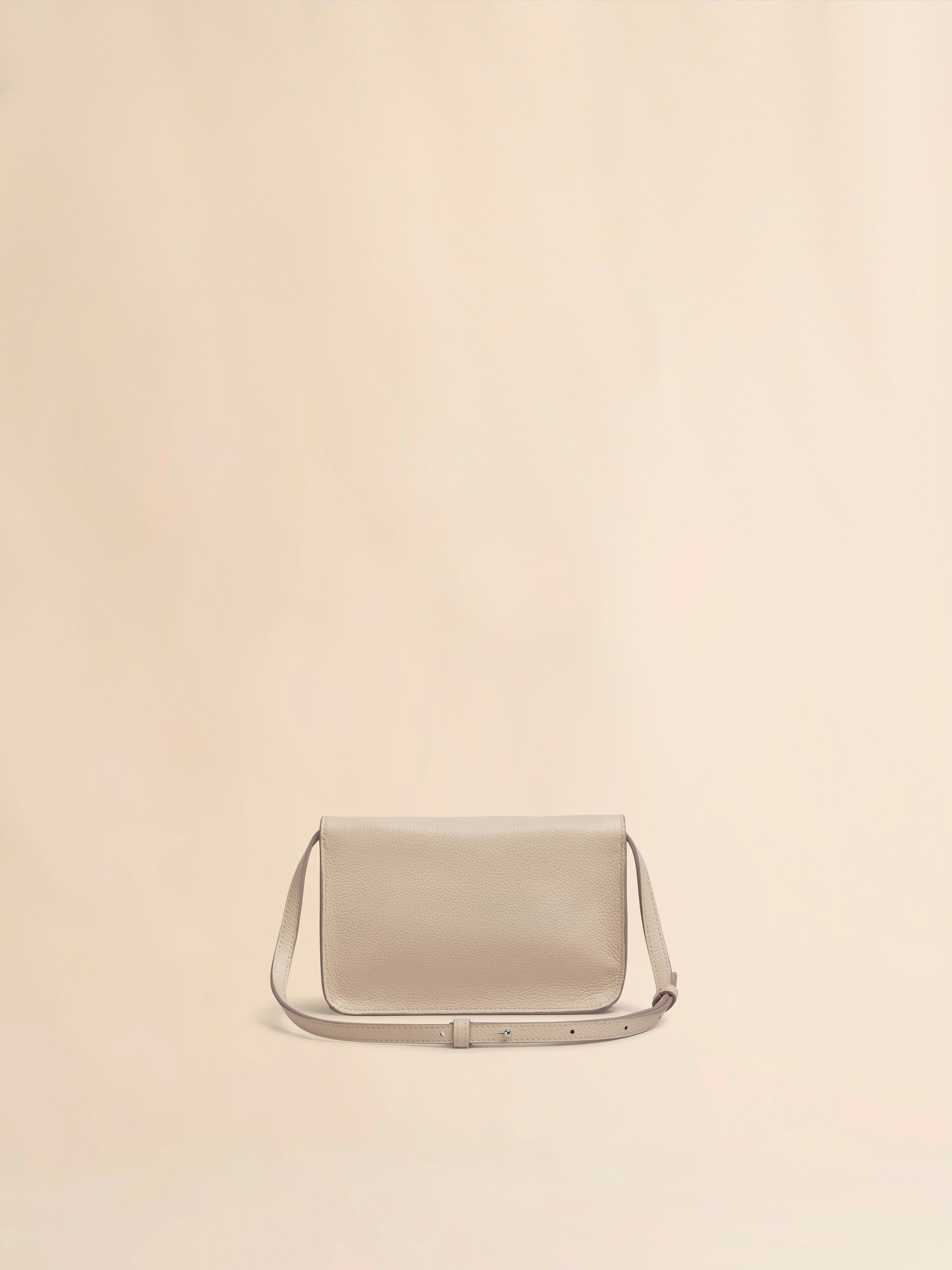Blue leather shoulder bag with Marni Mending - Pochettes - Image 2