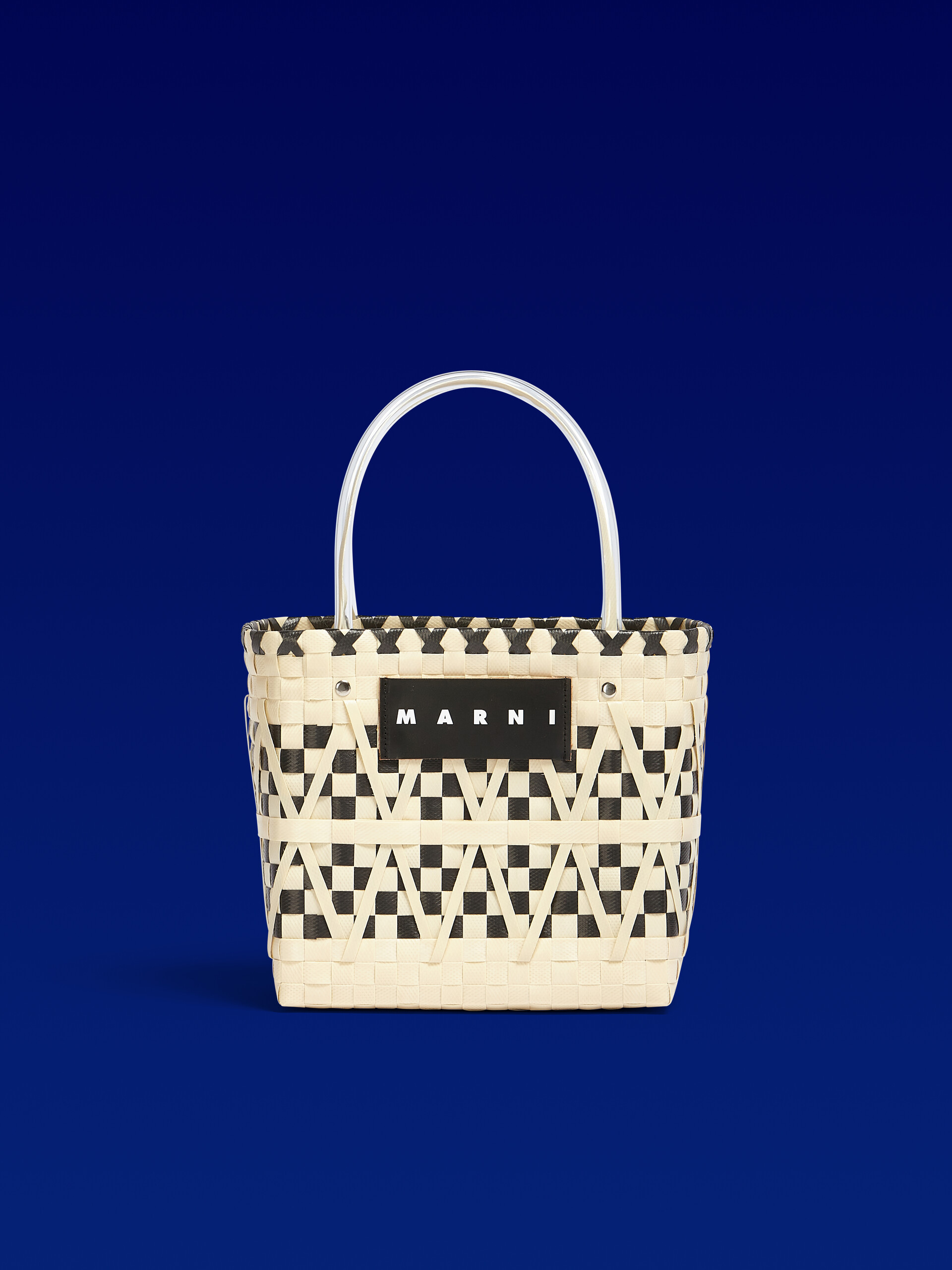 【完売品】アイボリー MARNI MARKET STENCIL BAG 完売品】アイボリー MARNI MARKET STENCIL BAG
