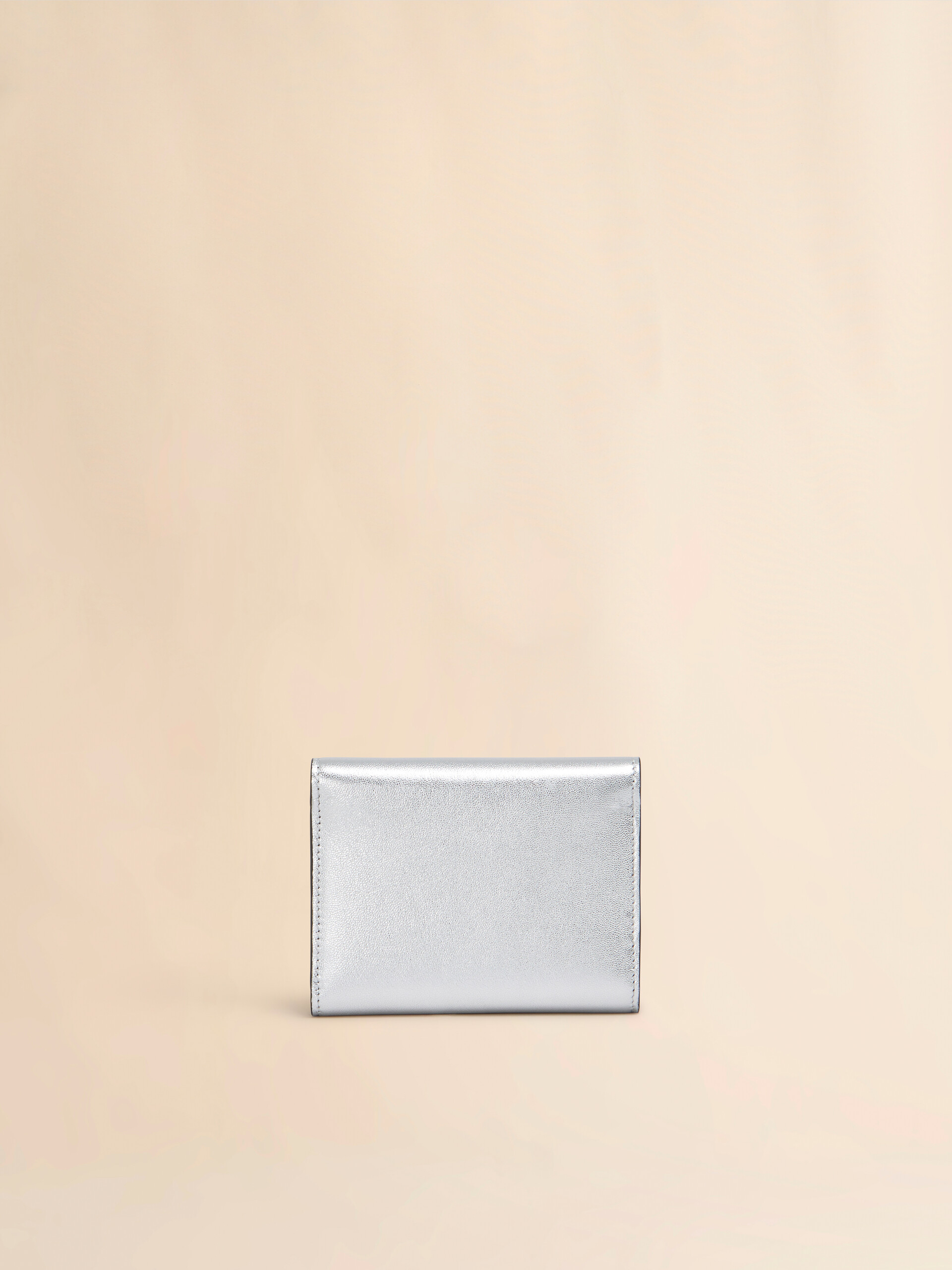 Silver leather Trunkaroo trifold wallet - Wallets - Image 3