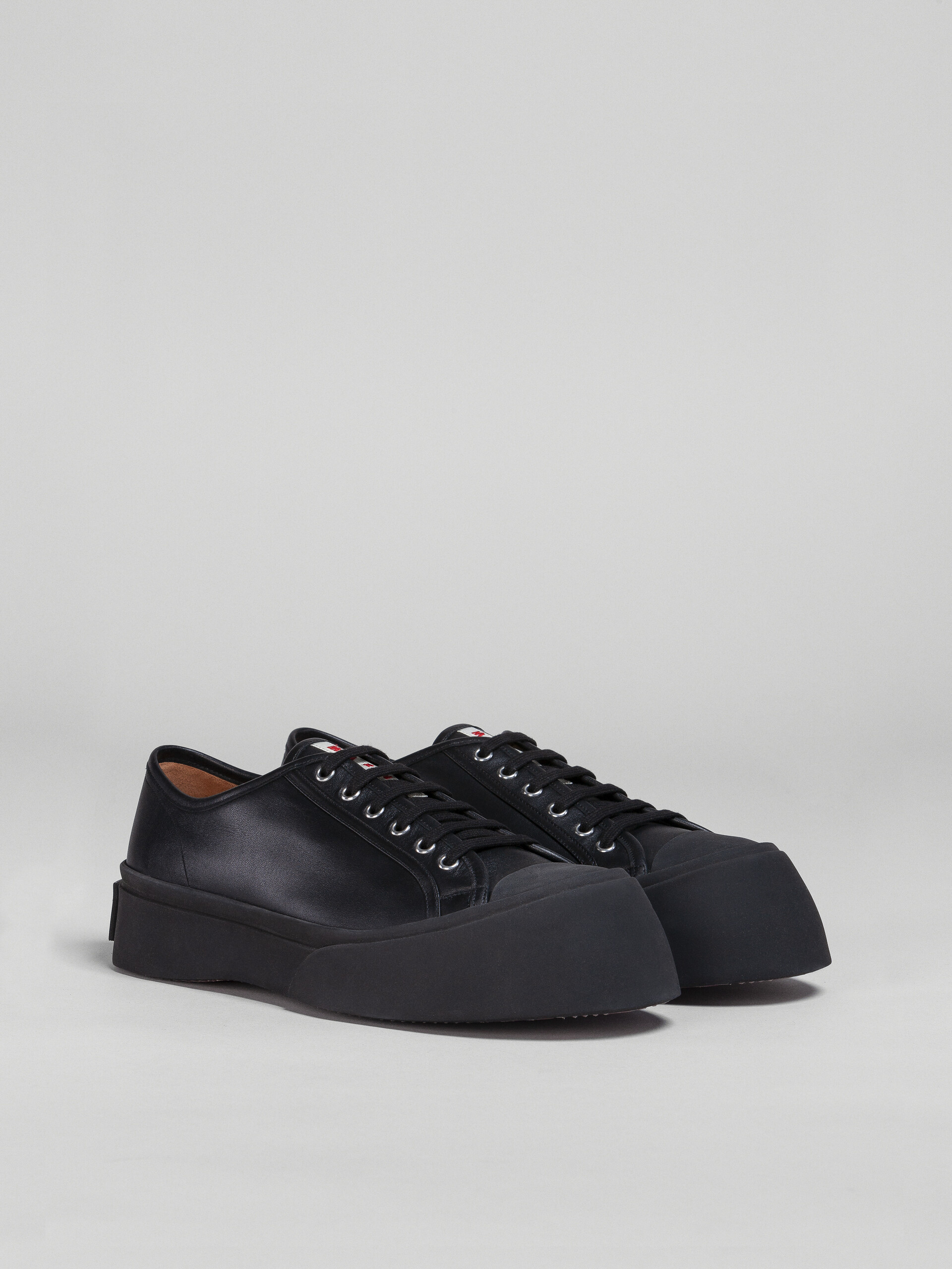 Black leather PABLO sneaker - Sneakers - Image 2