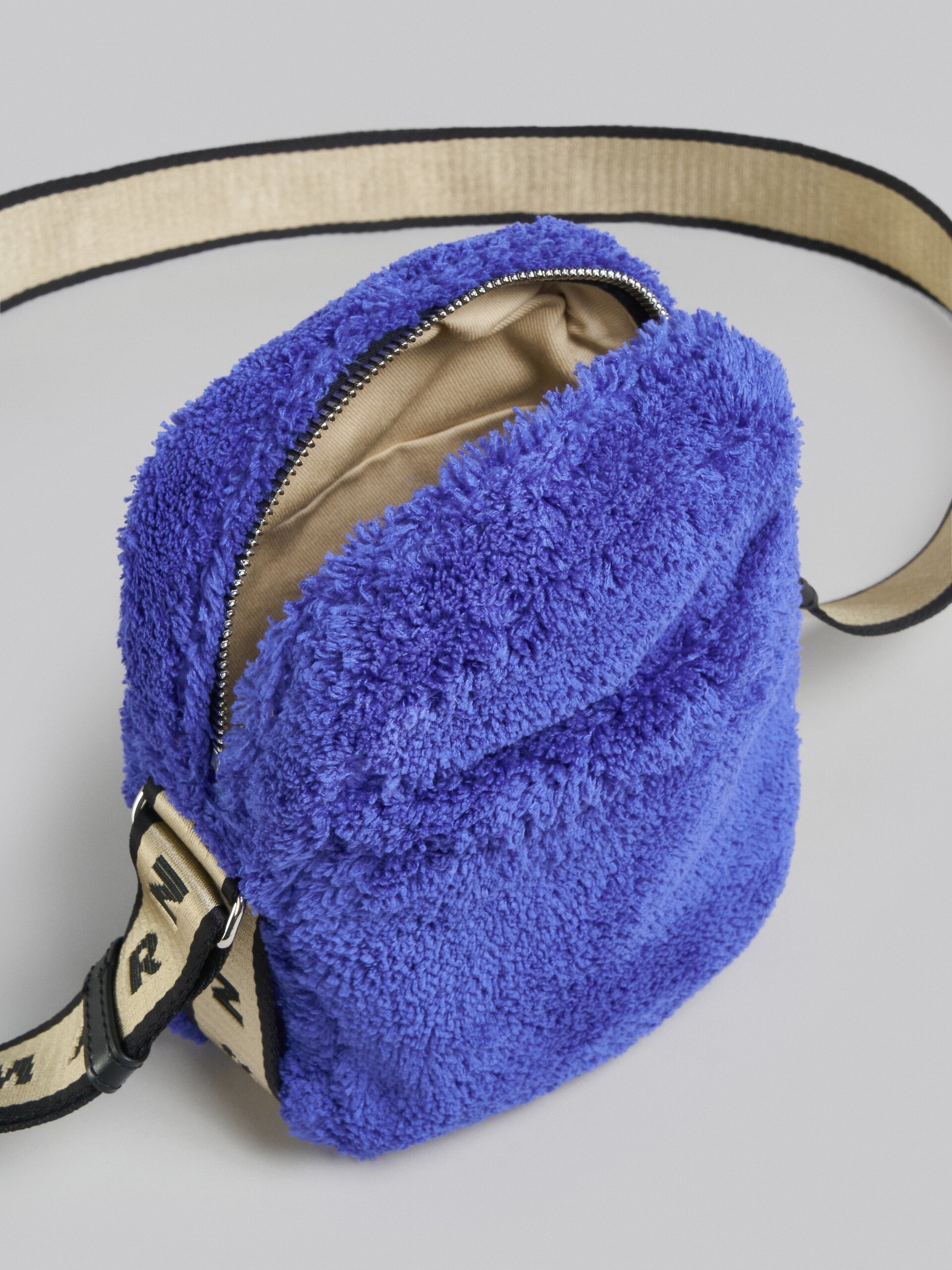 Blue Terry shoulder bag - Shoulder Bag - Image 4