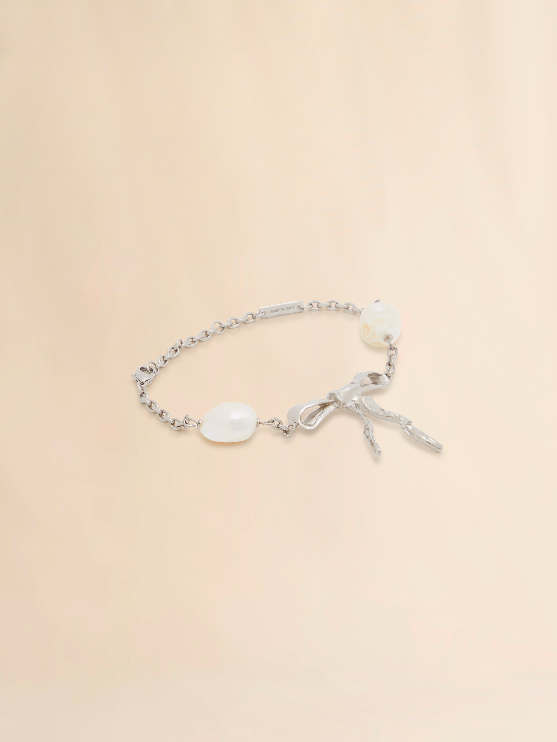 Silver Bow bracelet - Bracelets - Image 1
